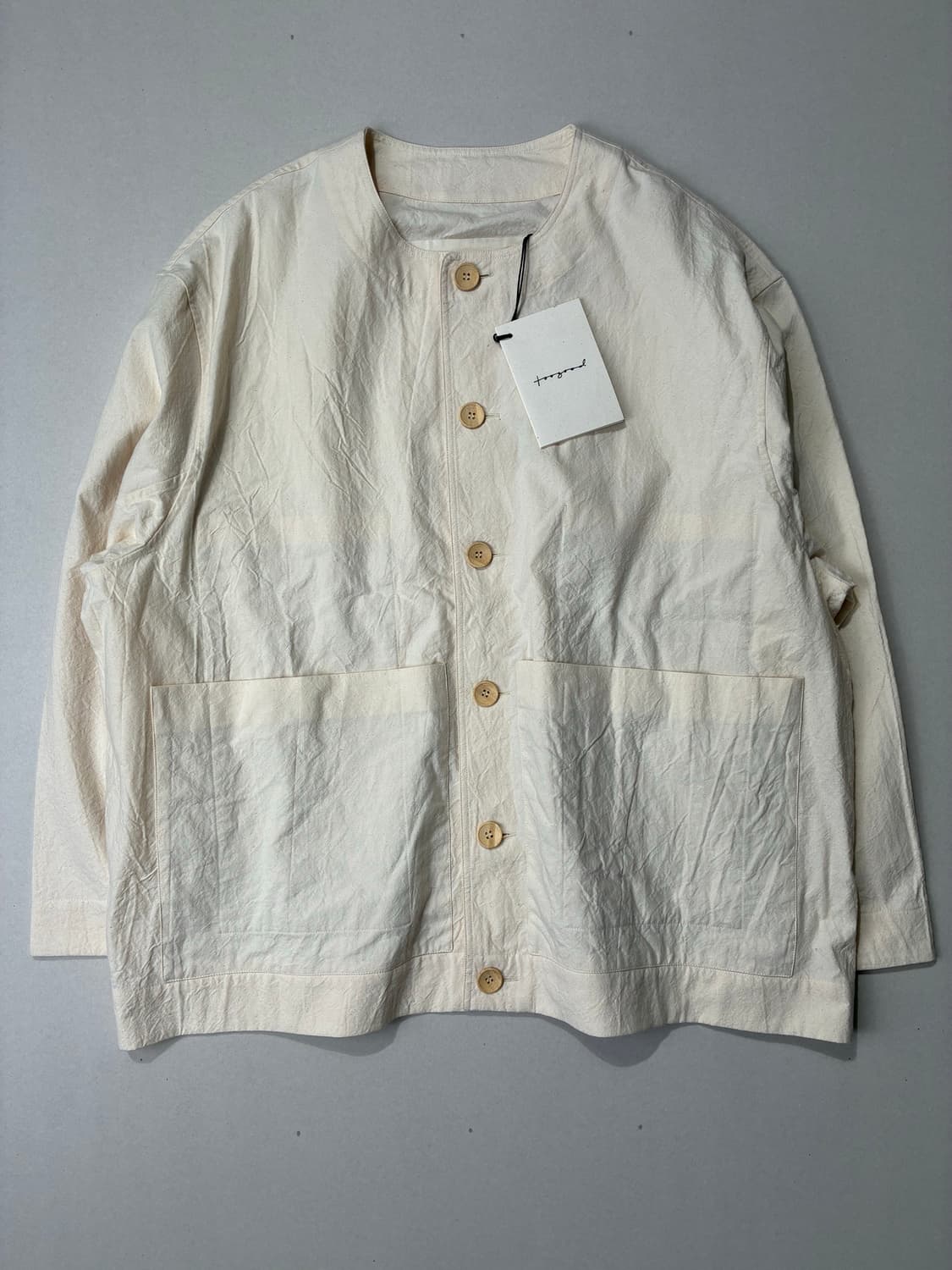 Toogood 투굿 더 하베스터 자켓 텍스쳐드 코튼 RAW컬러 상품이미지1