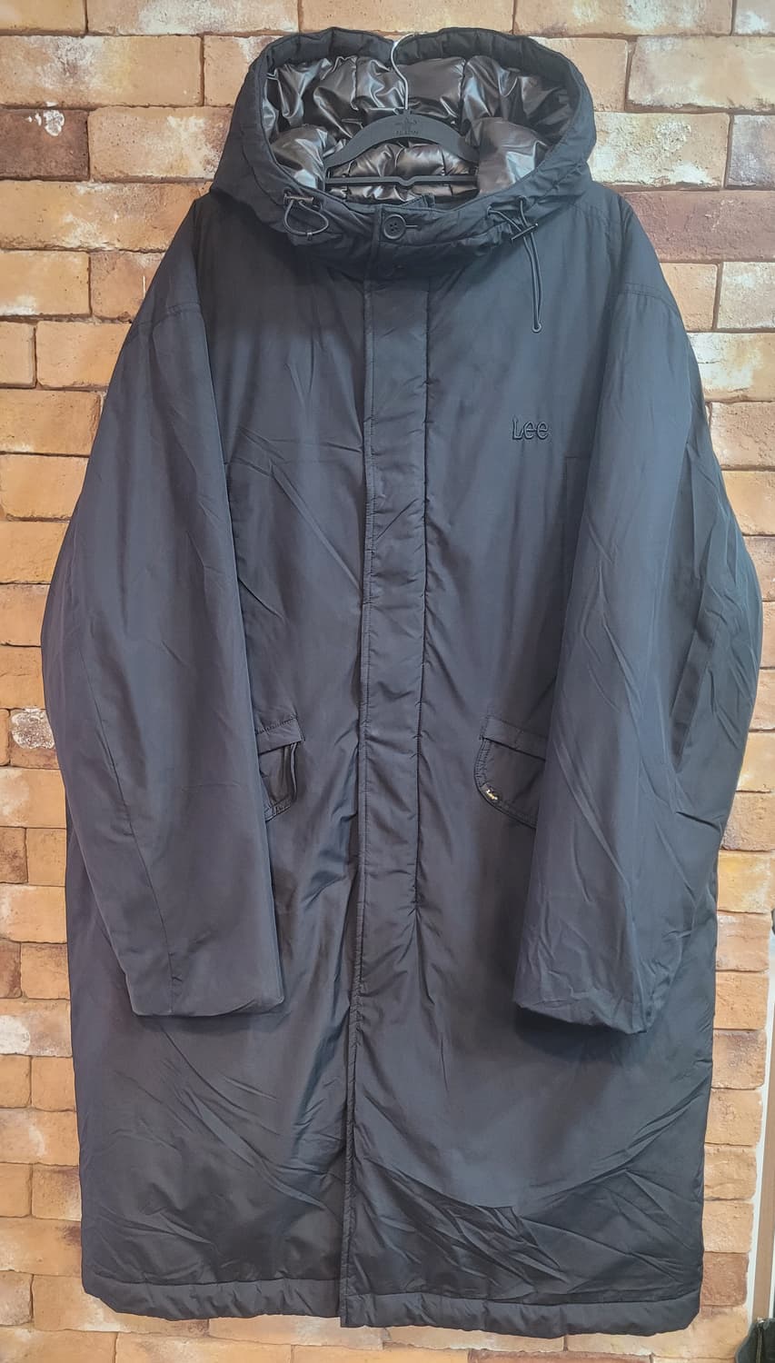 Lee 리 검정 롱 패딩 XL 상품이미지1