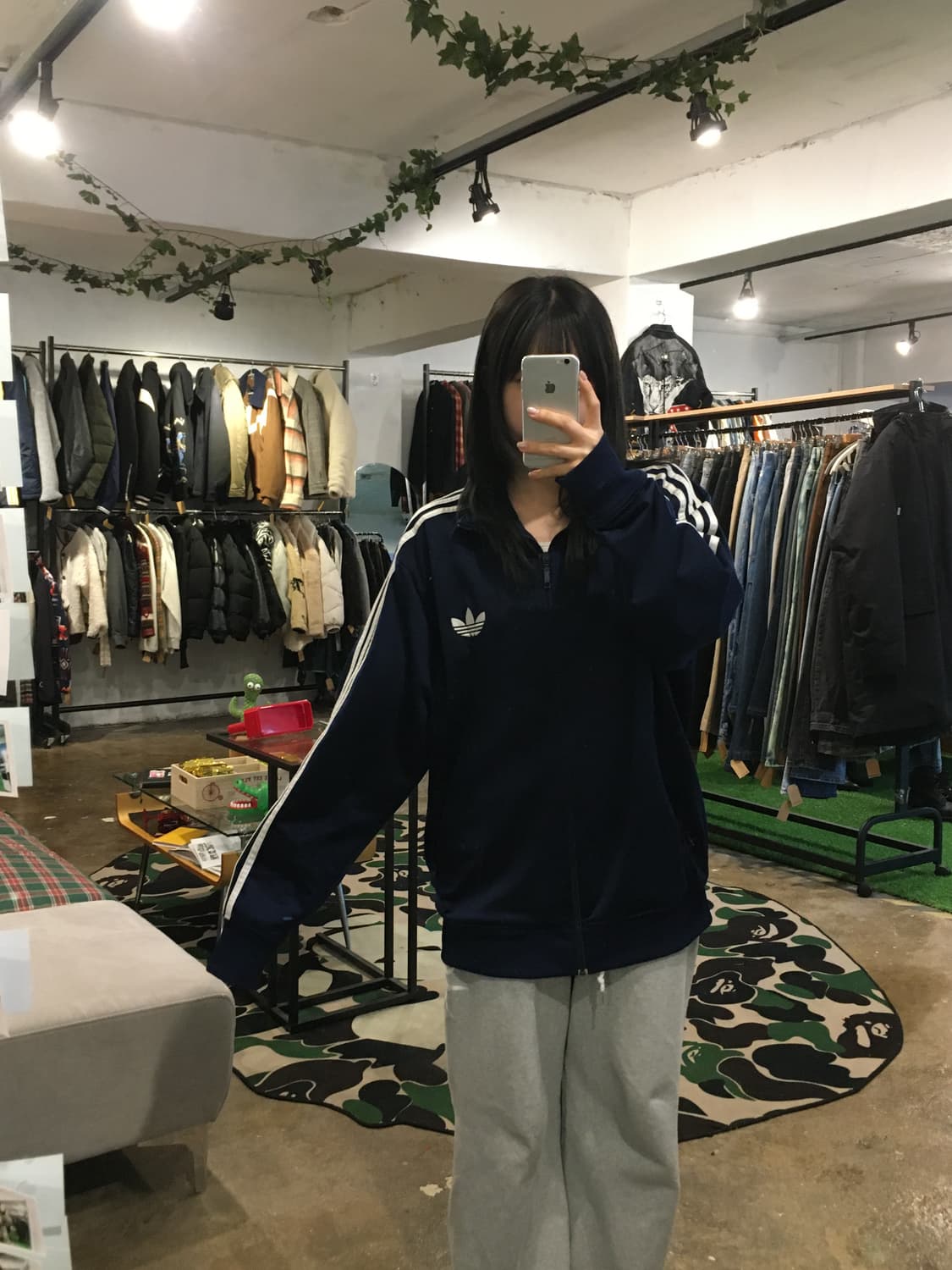 아디다스 구파이어버드져지 네이비 상품이미지4