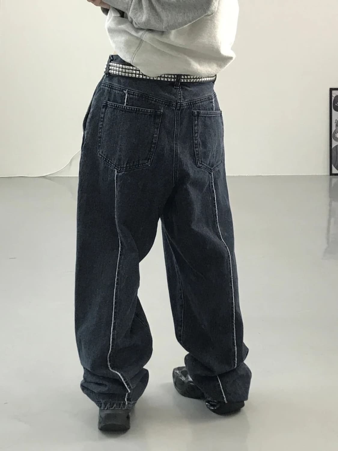 모노마트 데님 팬츠 상품이미지3