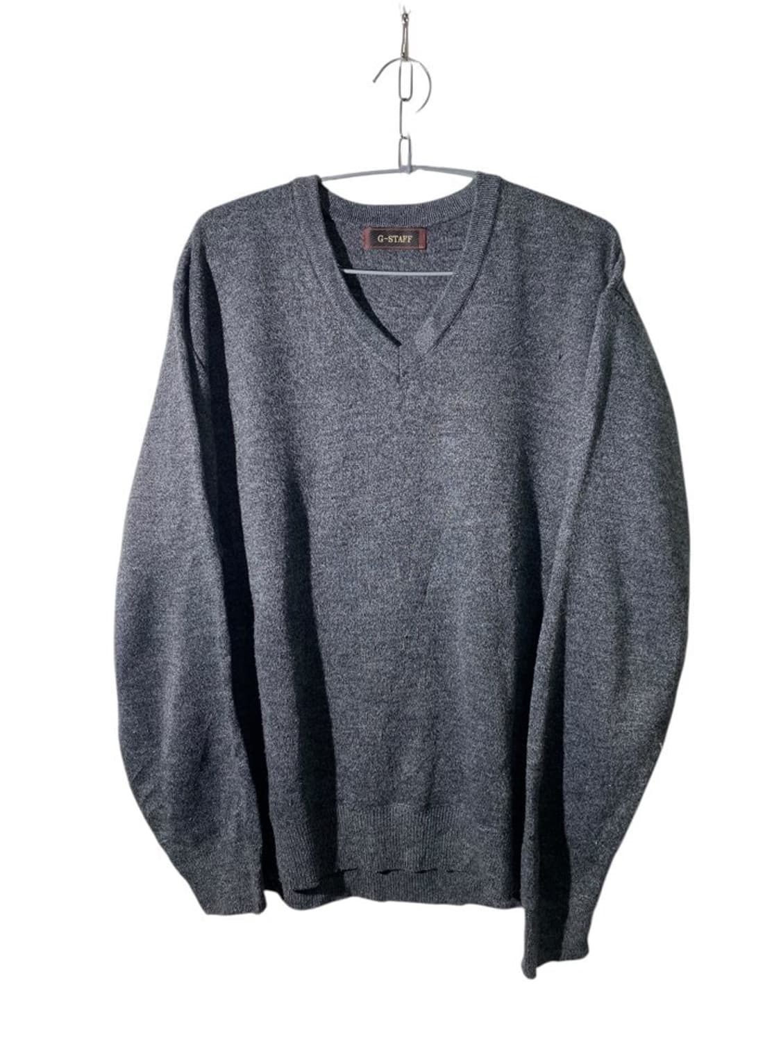 g-staff 브이넥 니트 상품이미지1