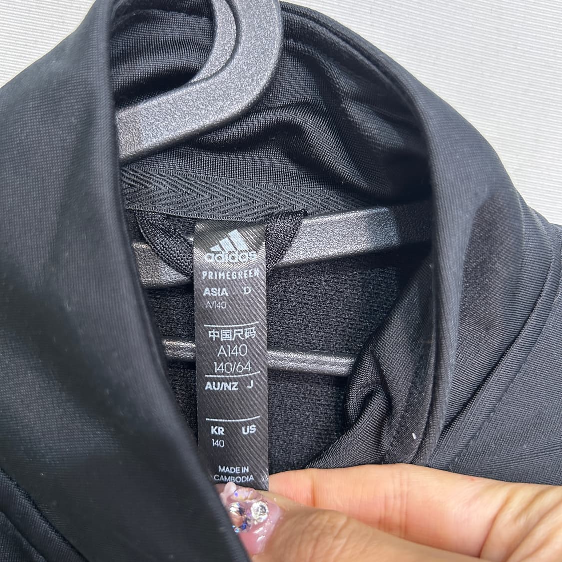 아디다스 키즈 져지 집업 140 상품이미지2