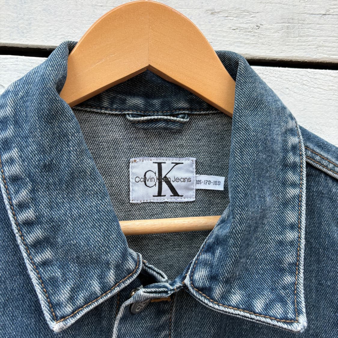 Calvin Klein 90s 캘빈클라인 데님 자켓 상품이미지7