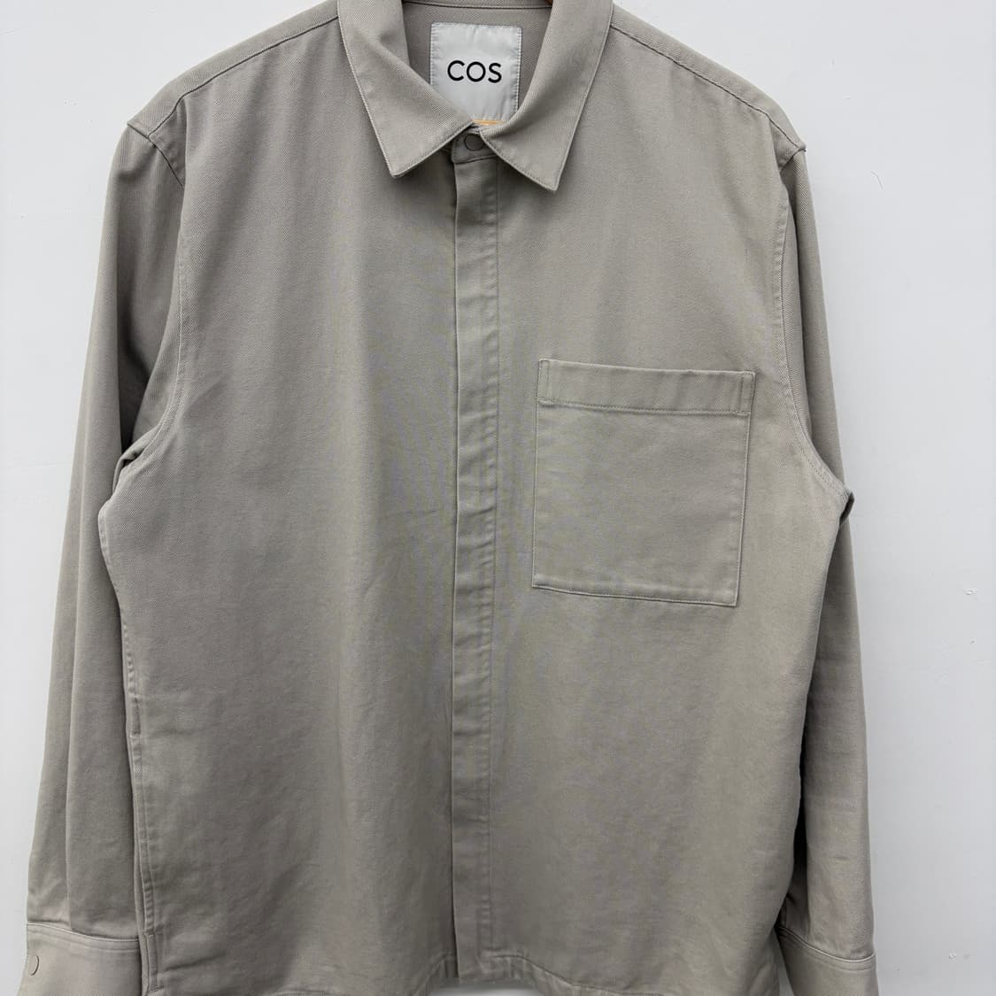 COS 코스 셔츠 자켓 라이트베이지 남성 L 상품이미지2