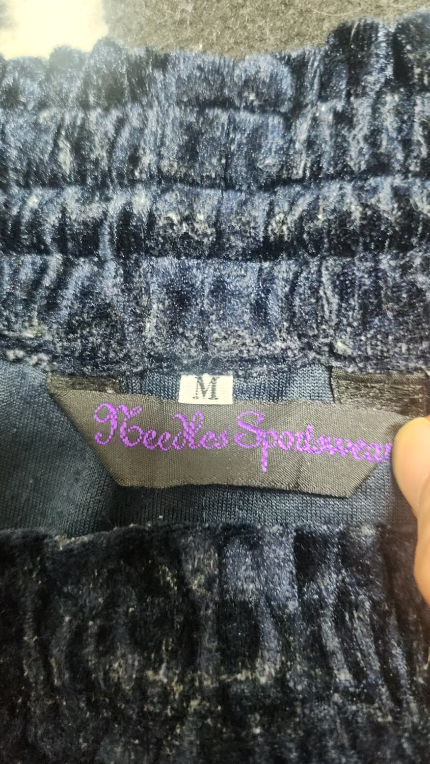 Needles sportswear velvet shorts 상품이미지3