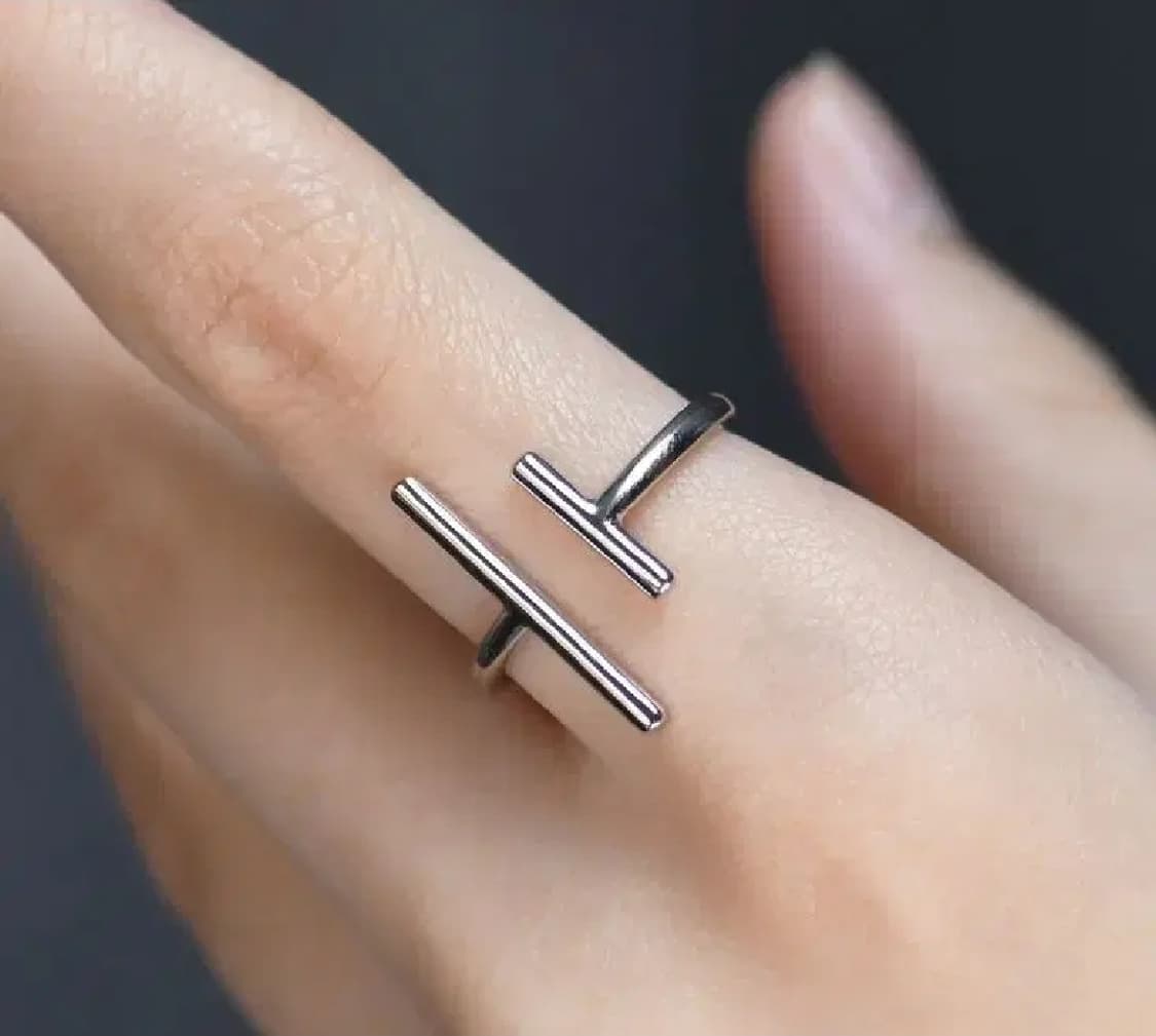 언발스틱 실버반지 상품이미지5