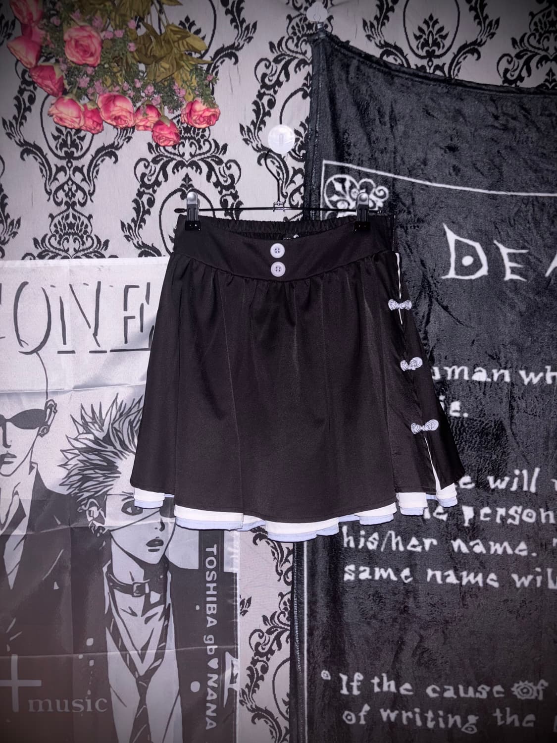 a button short skirt 상품이미지1