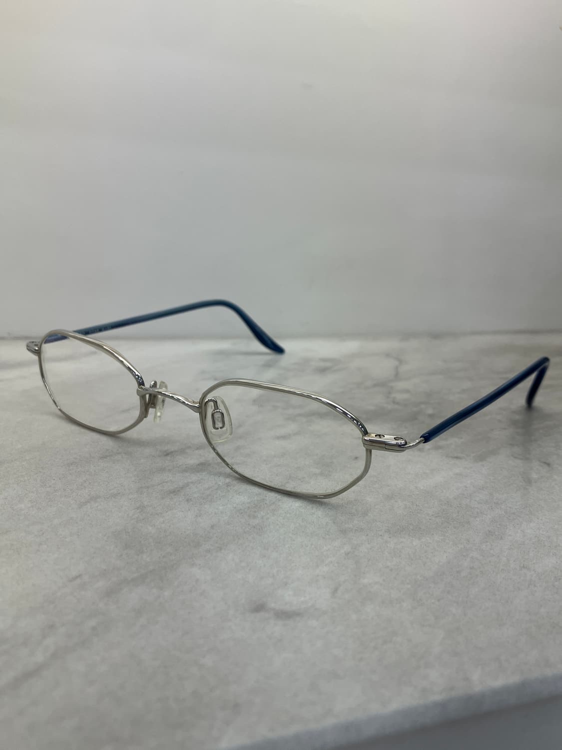 8g eightG 긱시크 실버 블루 티타늄 메탈테 안경 상품이미지8