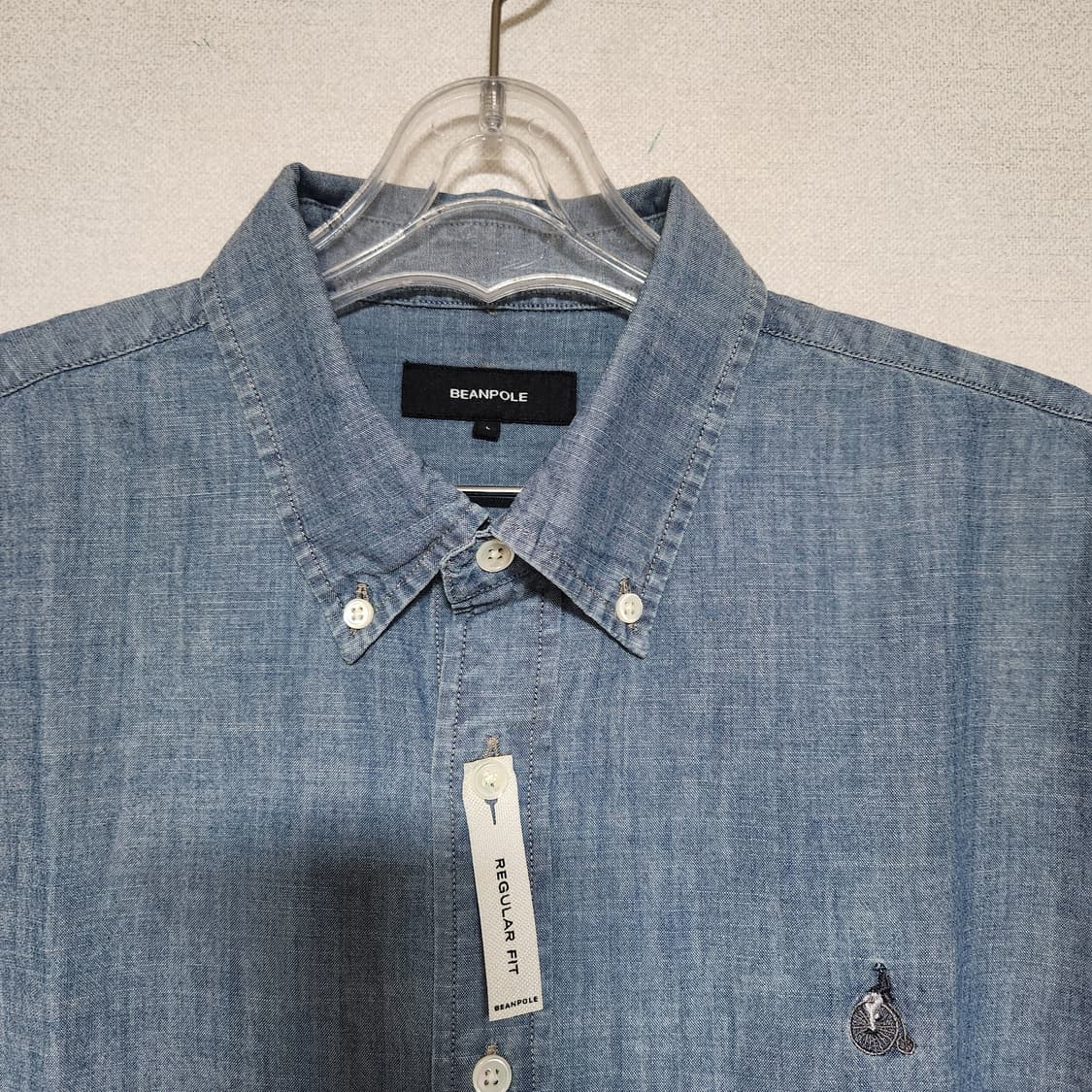 24년 텍새옷 빈폴 데님 셔츠 남 L 상품이미지4