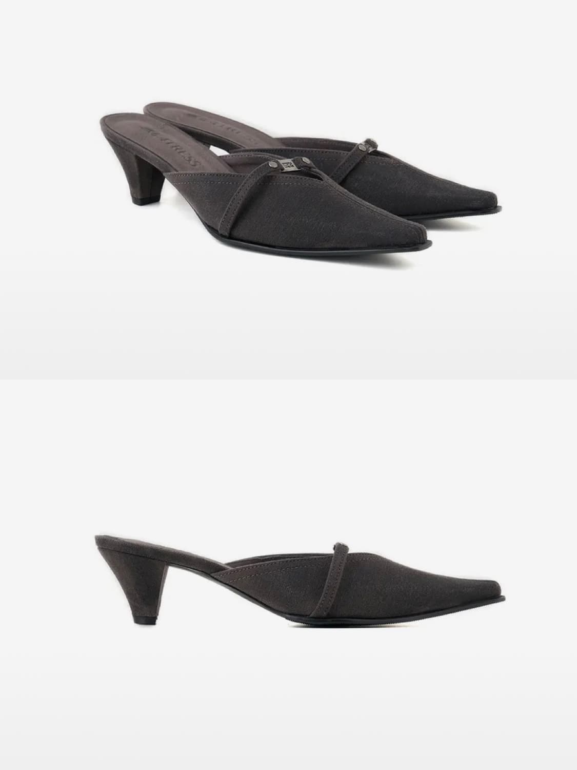 포트리스 ESSENTIAL WAXED MULES 01 GRAY 235 상품이미지2