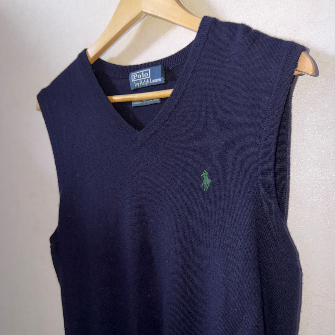 폴로 랄프로렌 메리노울 베스트 M (여성 55정도) 상품이미지9