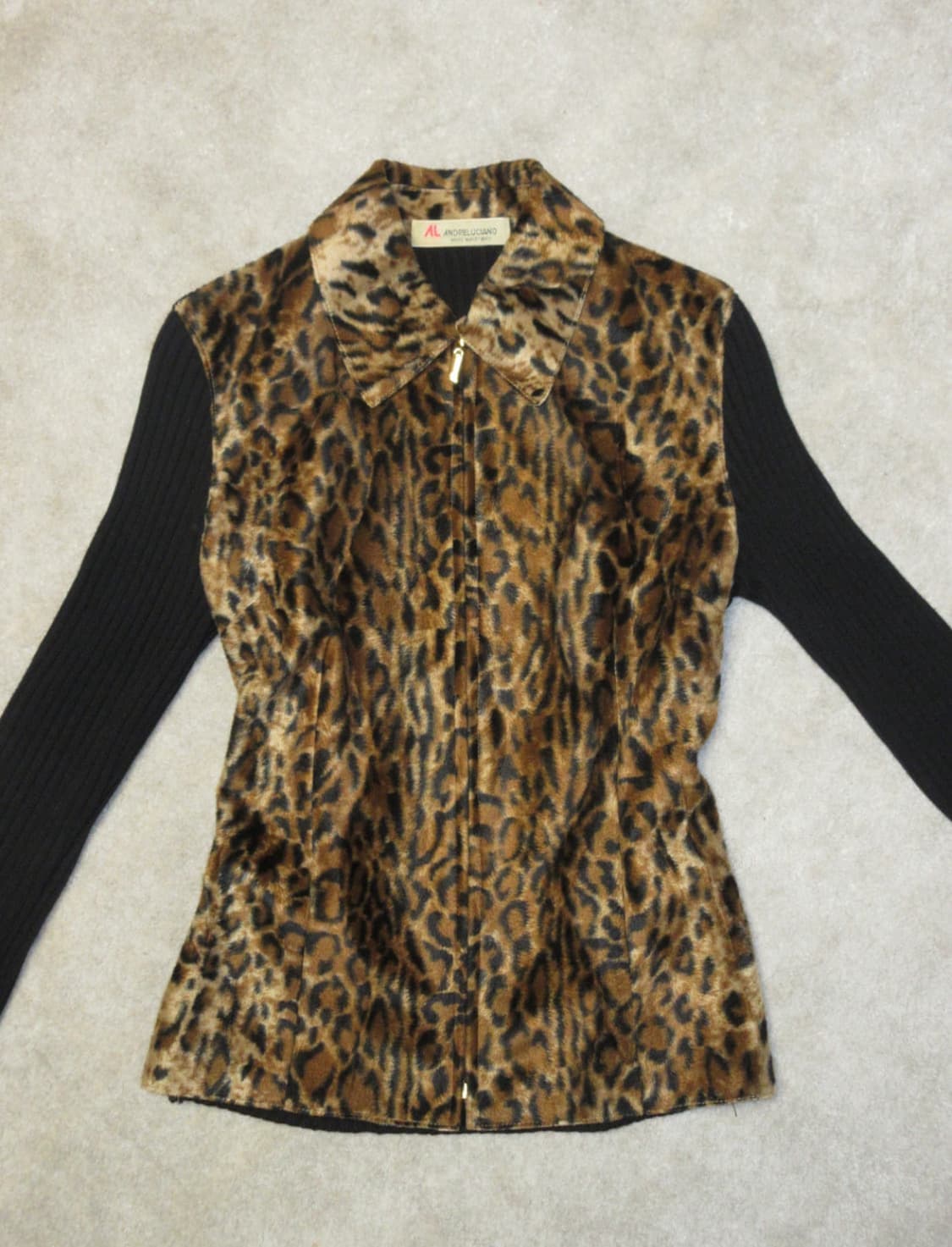 앙드레 루치아노 레오파드 자켓(호피 집업) 상품이미지3