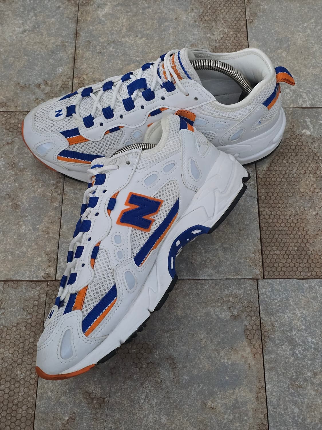 (240)뉴발란스 827 블루 오렌지  상품이미지6