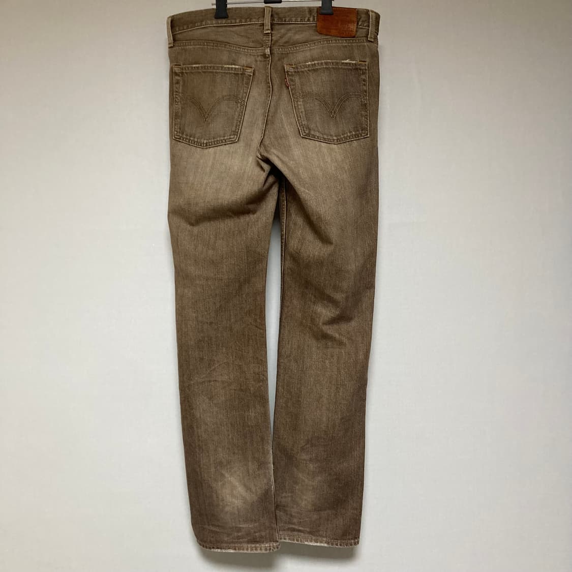 (00‘s) 리바이스 502 레드브라운 워싱 데님 청바지 상품이미지2