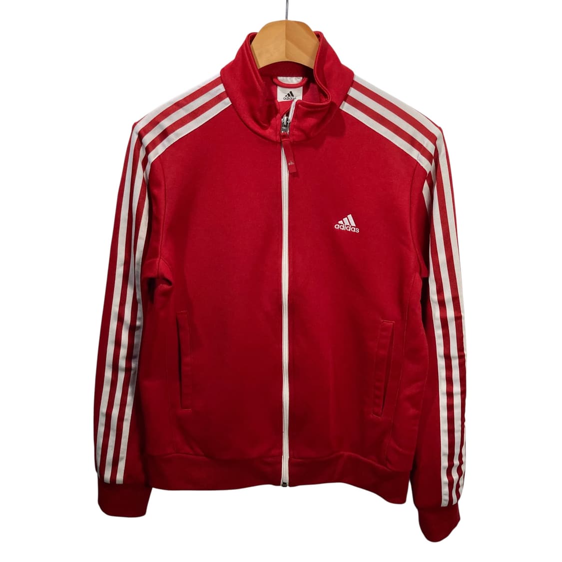 아디다스 사이드라인 레드 트랙탑 상품이미지2