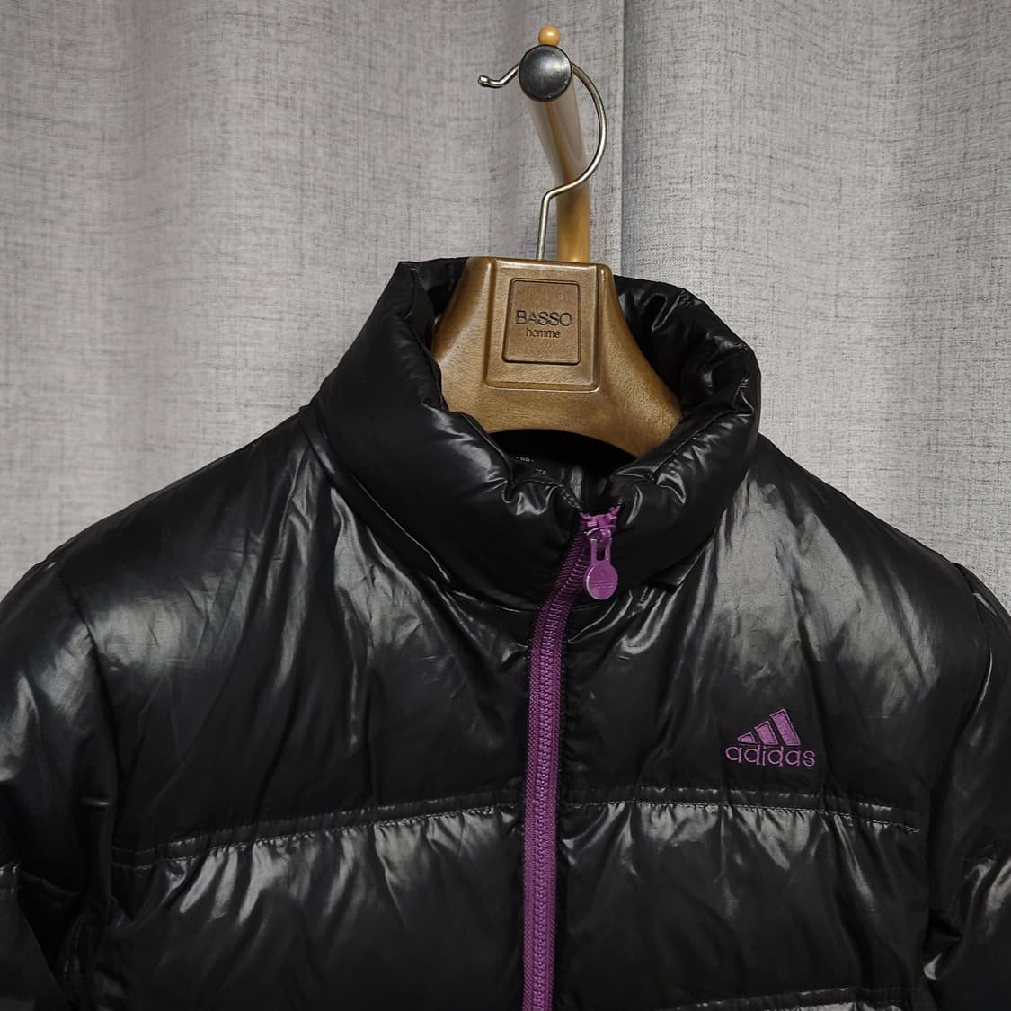 90 ) 아디다스 올드스쿨 여성 아디웜 발열 다운 패딩 상품이미지2