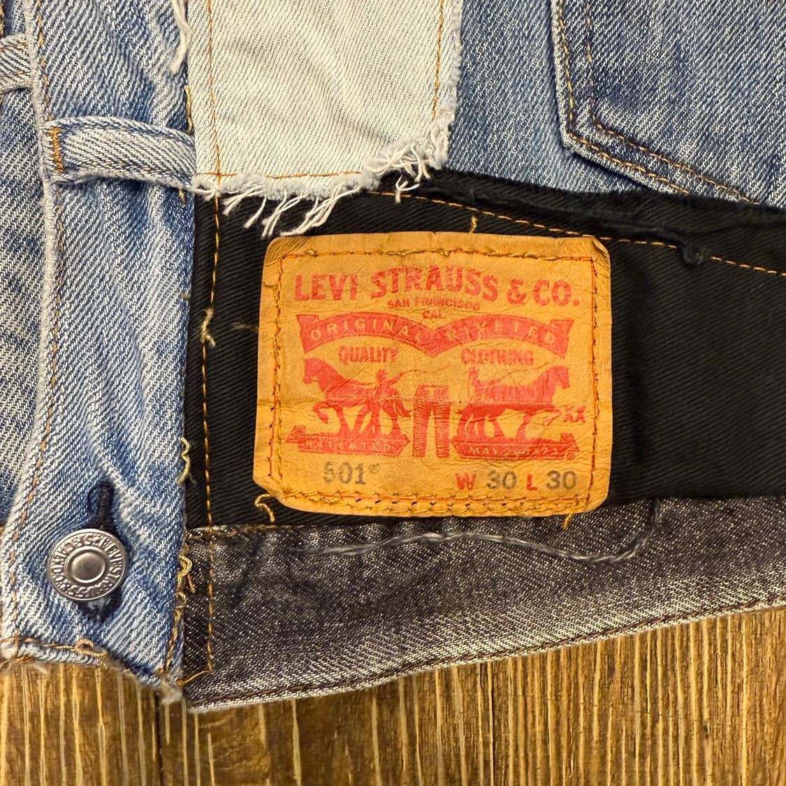 리바이스 리메이크 데님자켓 상품이미지2