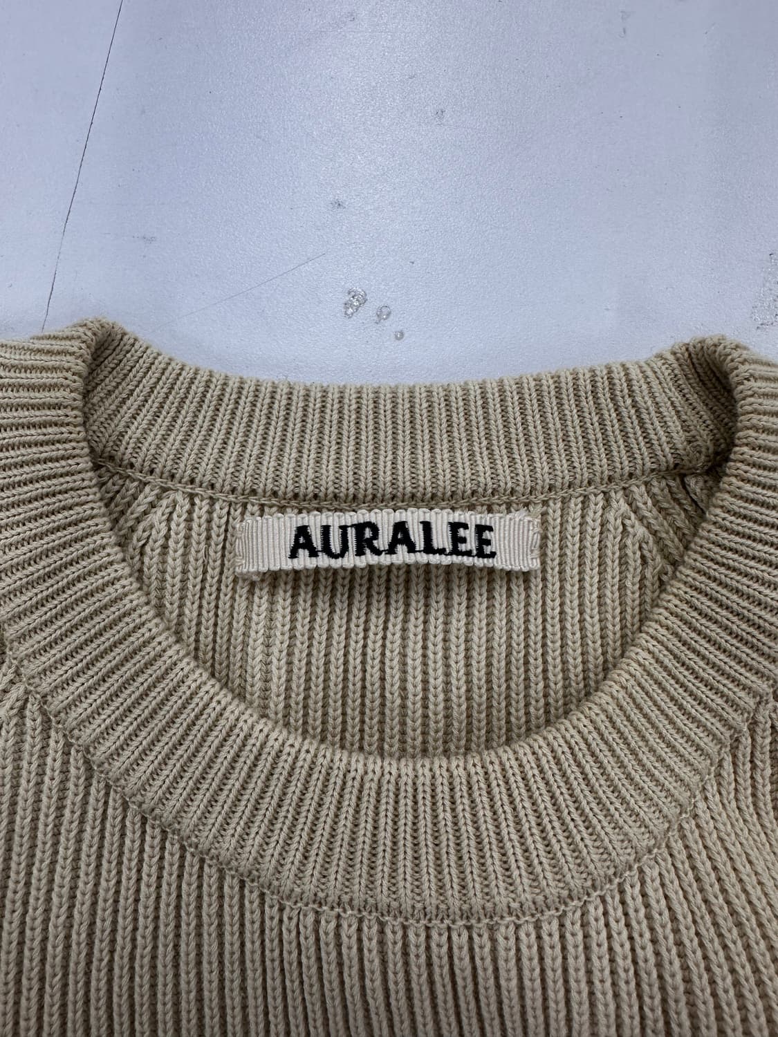 오라리 코튼 니트  상품이미지1