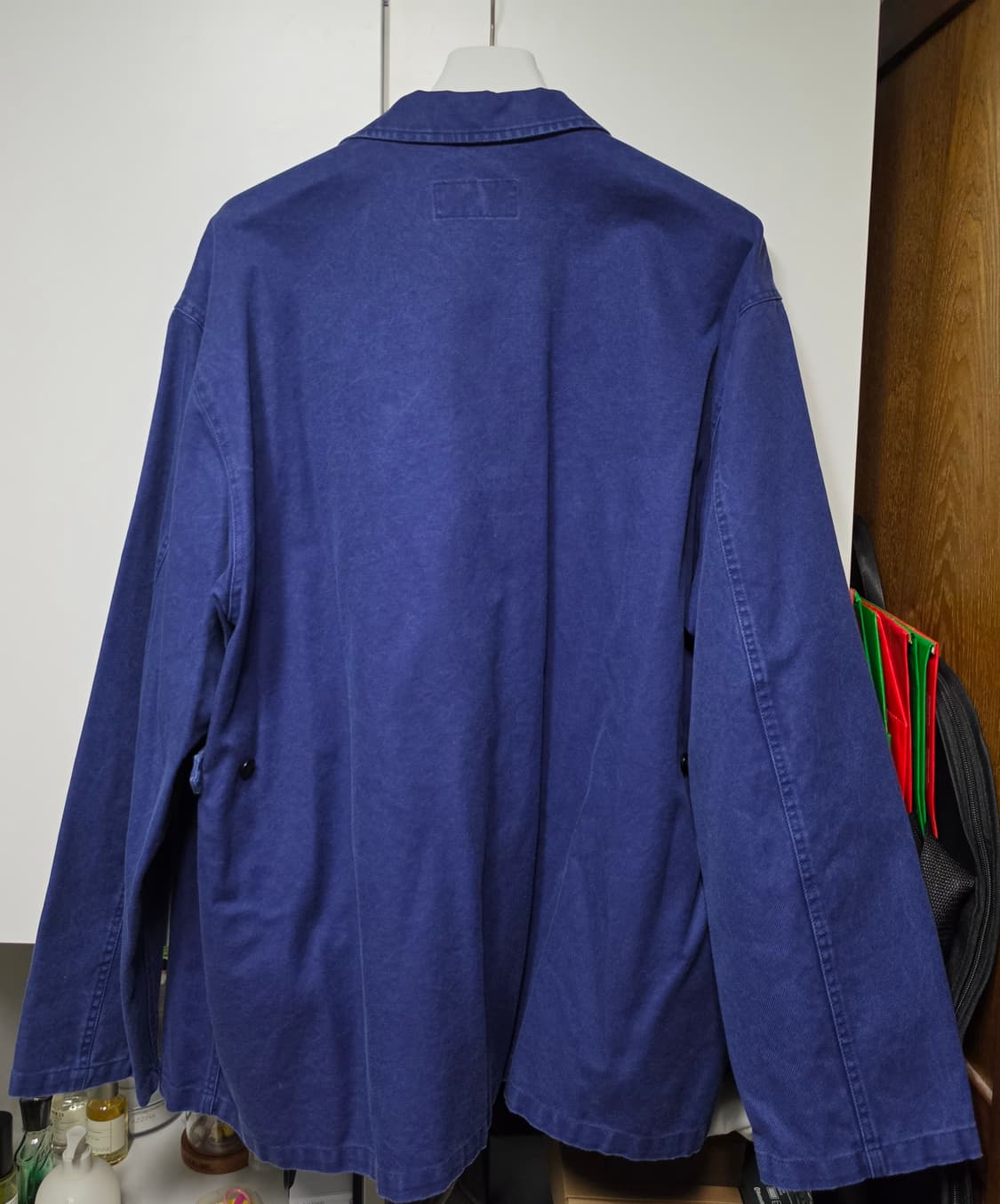 이얼즈어고 프렌치 워크자켓 블루 L사이즈(105) 판매 상품이미지2