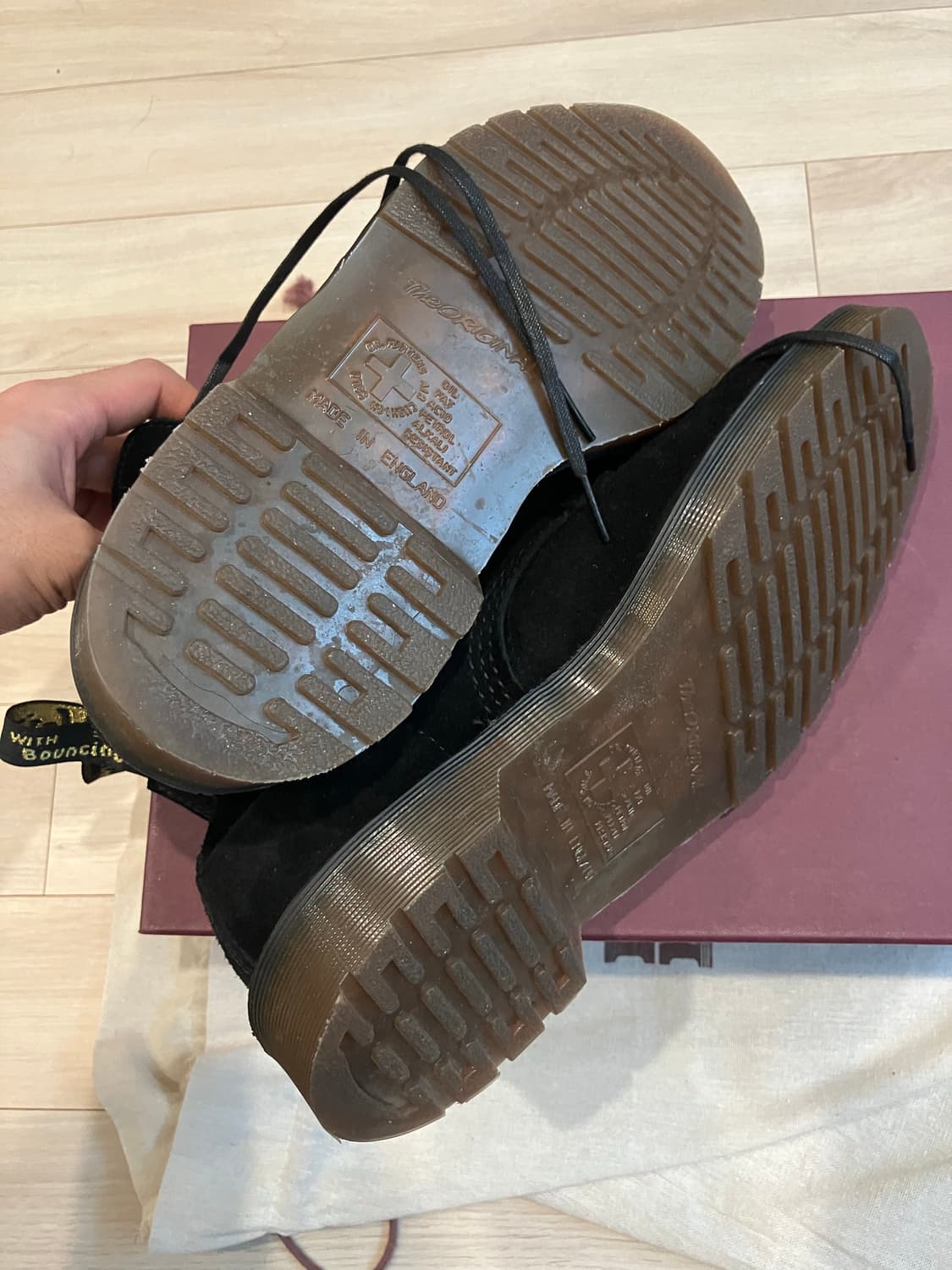 닥터마틴 스웨이드 부츠 상품이미지3