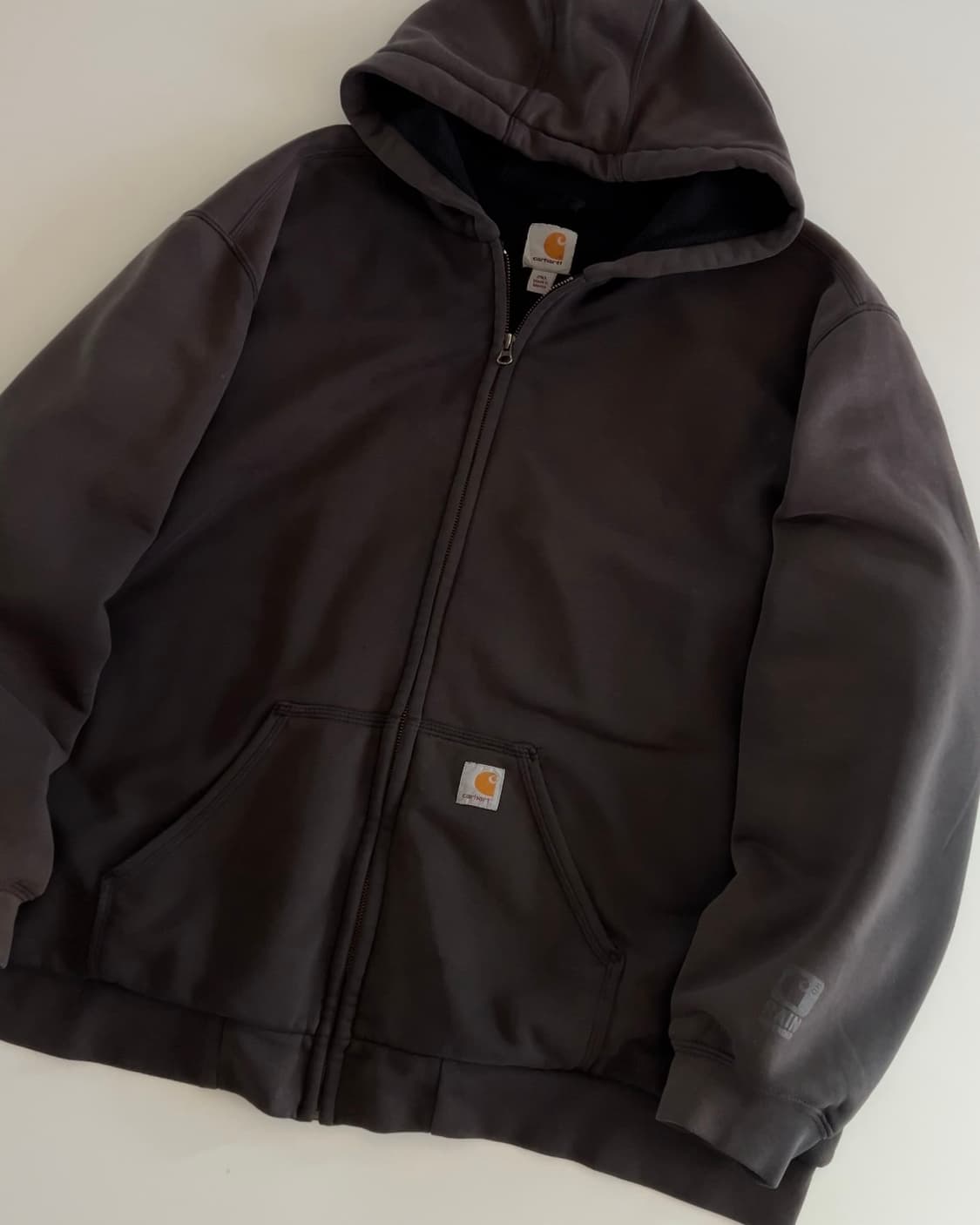 칼하트 레인디펜더 후드집업 XXL 상품이미지2