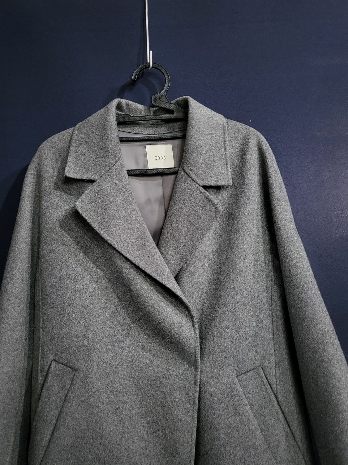 주크 블랜디드 캐시미어 롱코트 상품이미지3