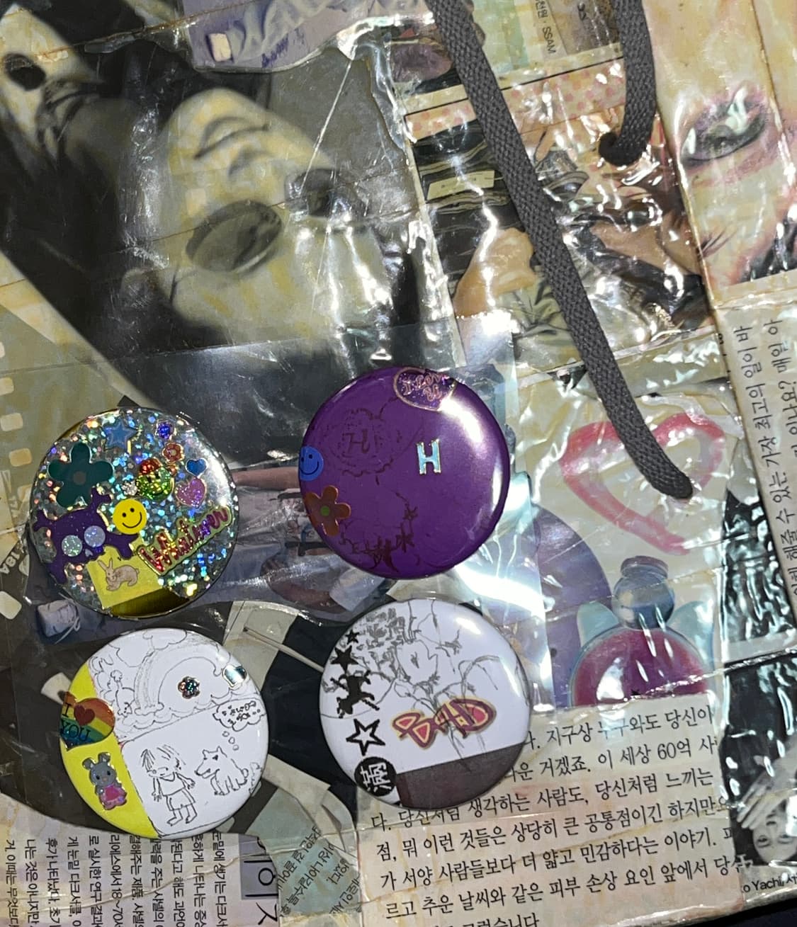 뱃지 핀버튼 브로치 {4ḙᾰ-1ṧḙт} 상품이미지2