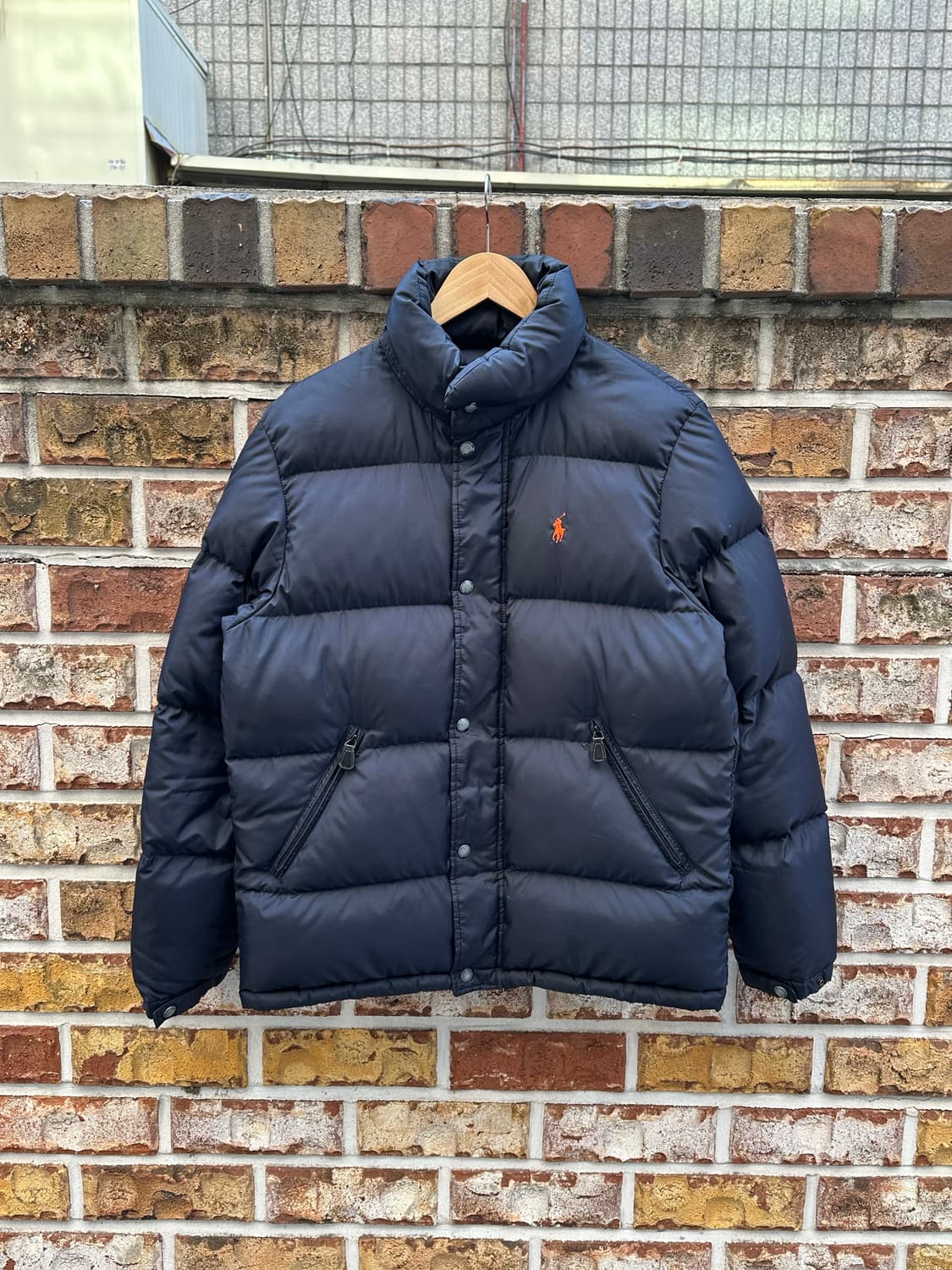 [폴로] •Orange Pony Down Puffer Jacket 상품이미지1