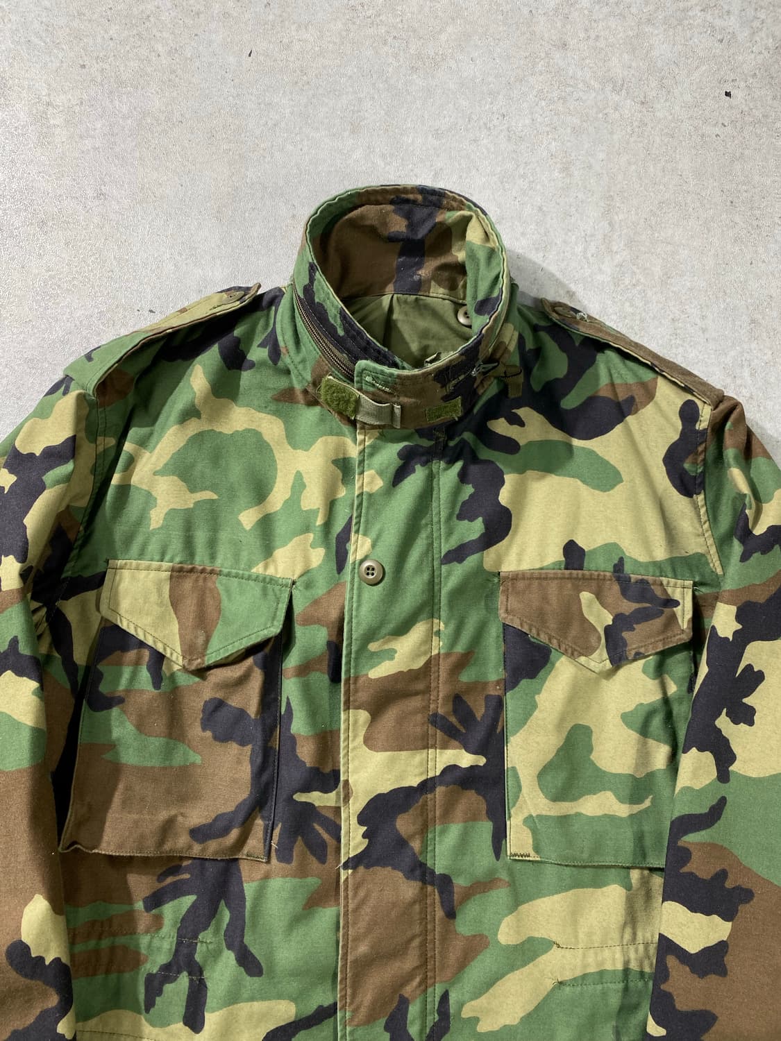  [US M] 90s U.S.ARMY 미군 우드랜드 M65 필드자켓 상품이미지2