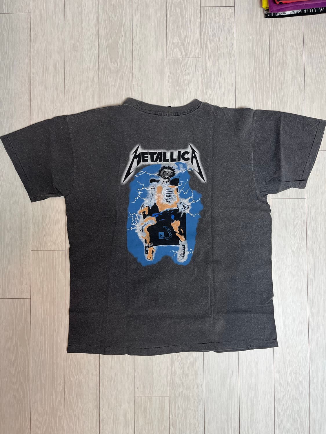 빈티지 밴드티 90s 메탈리카 티셔츠 상품이미지2