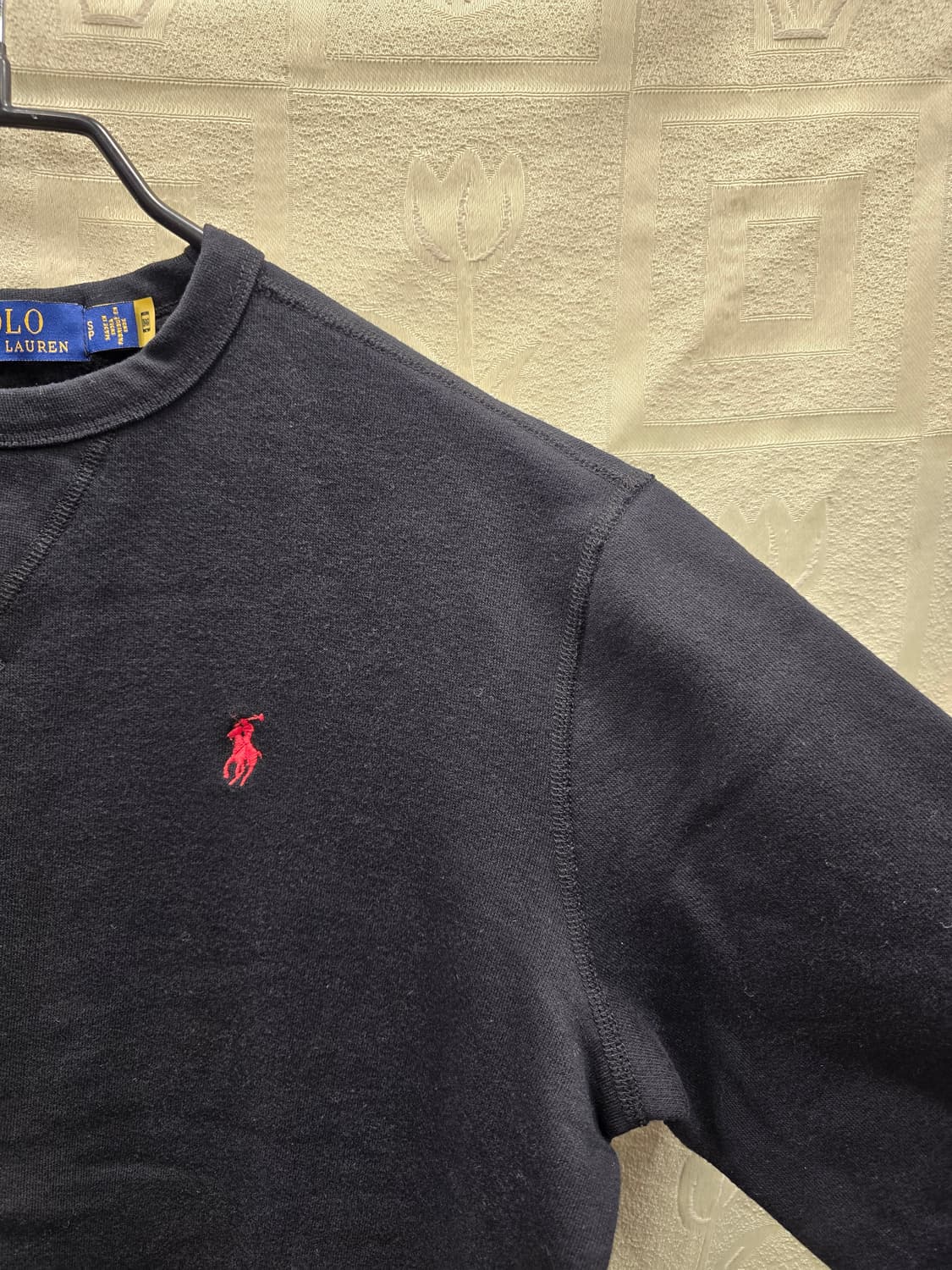 거의새거) 폴로 랄프로렌 기모 네이비 맨투맨 티셔츠 S 상품이미지3