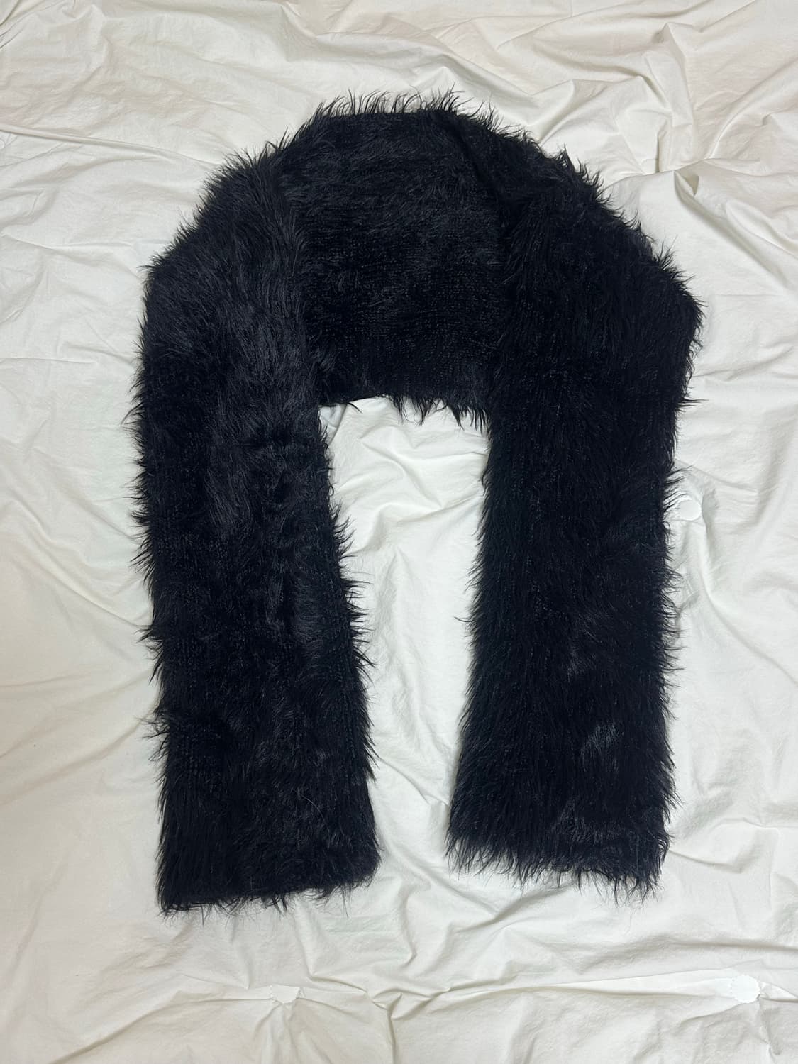 미스테리어스호텔 crop fur bolero 크롭 퍼 볼레로 가디건 상품이미지4