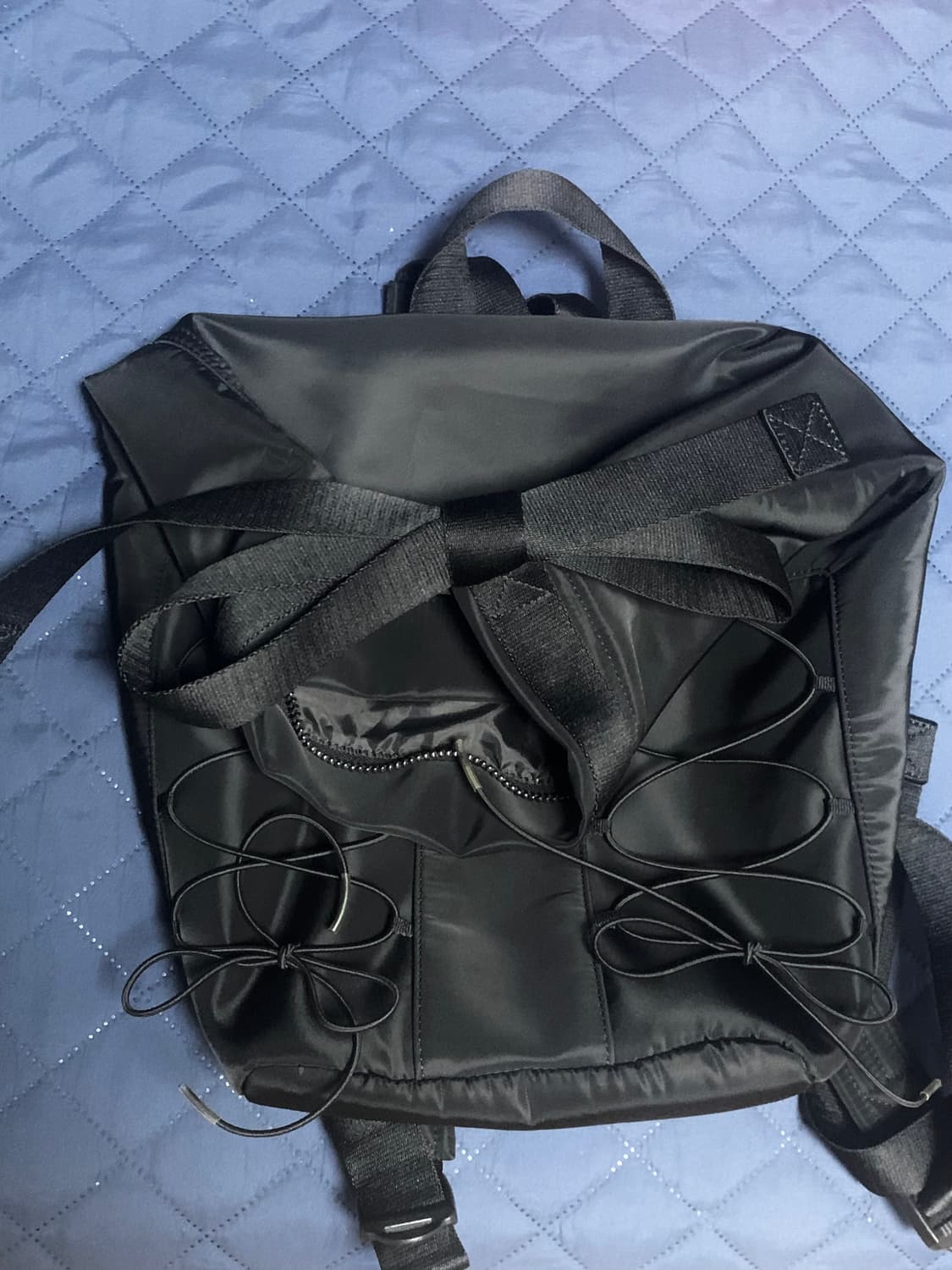 🎀 시몬로샤 레이스업 스포티 백팩 상품이미지2