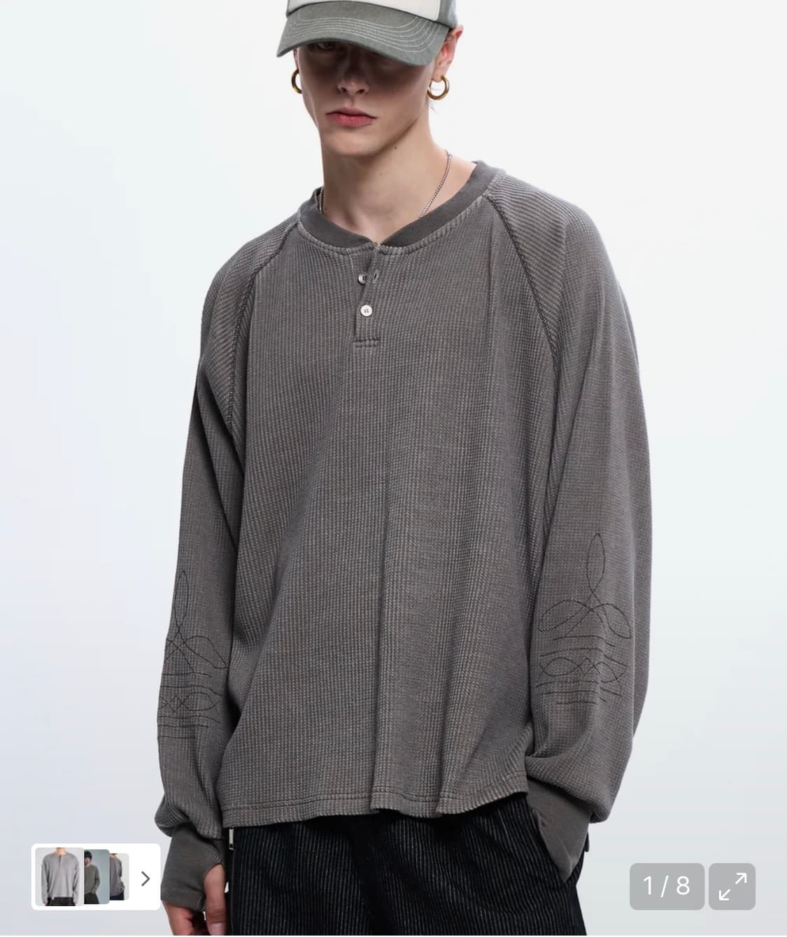 RSSC 와플 헨리넥 롱슬리브  상품이미지1