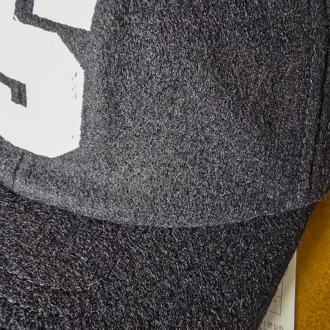 62cm 큰 머리도 편한 S 이니셜 야구모자  펠트 스타터 볼캡 상품이미지2