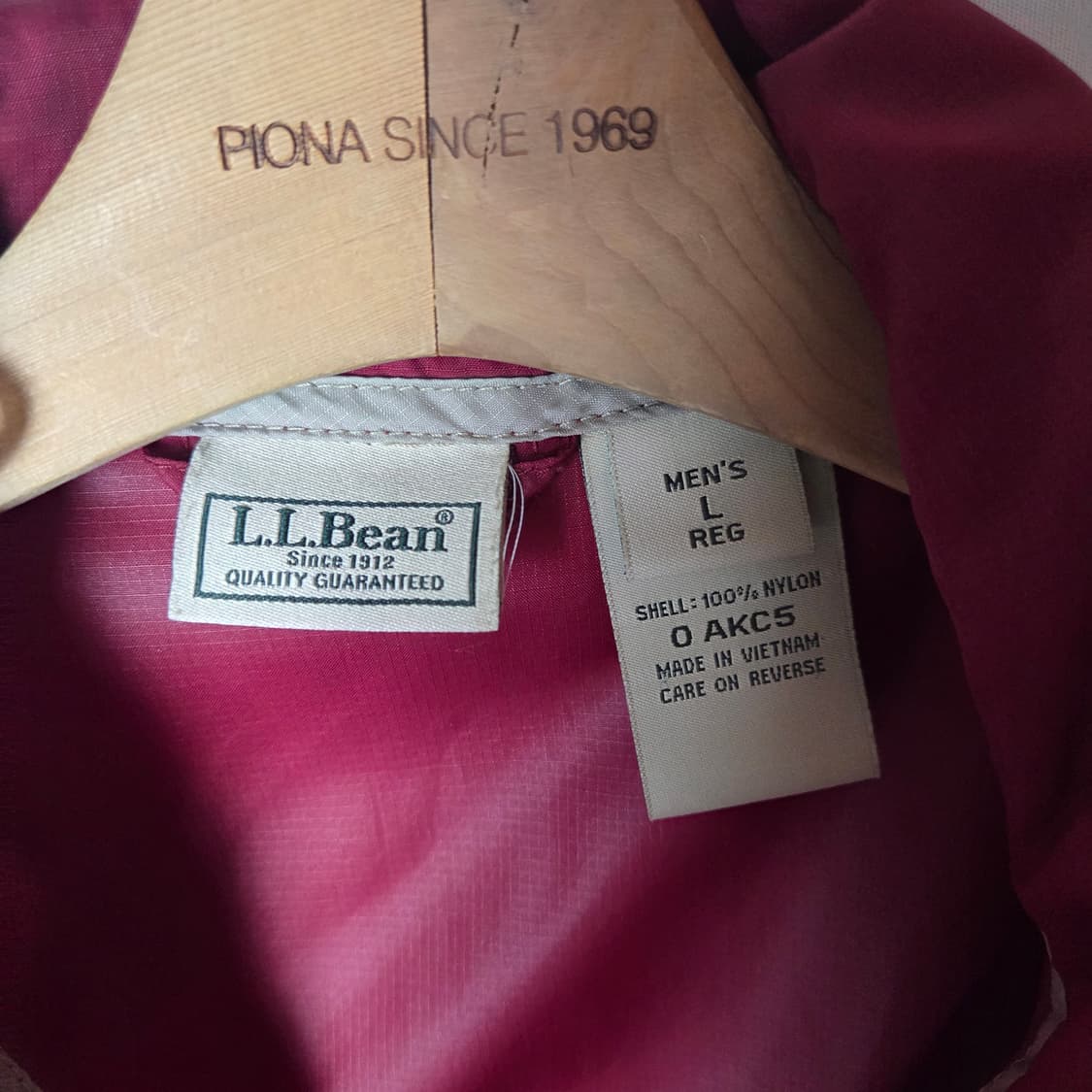 [LL Bean] 엘엘빈 O AKC5 나일론 바람막이 상품이미지5