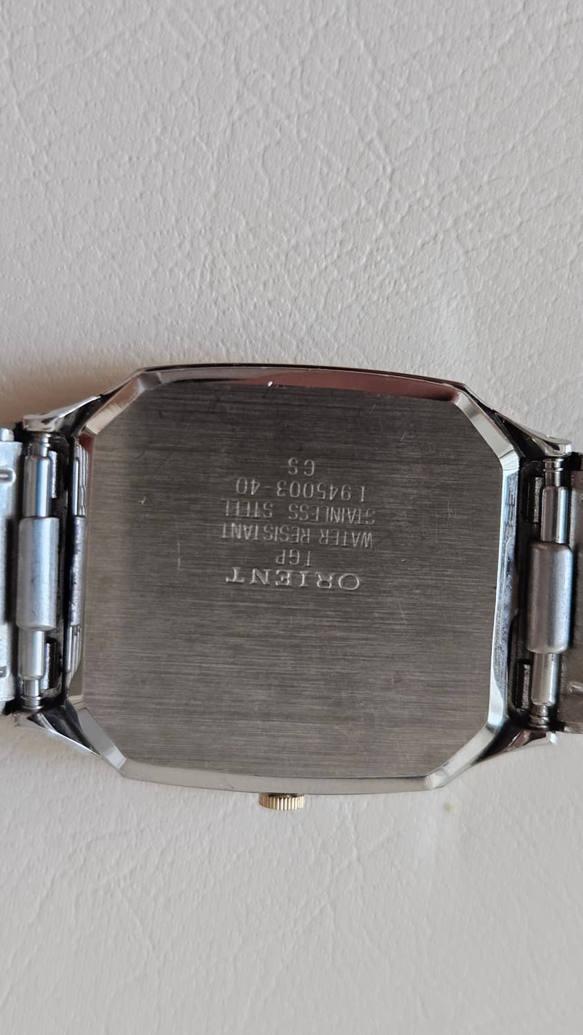 오리엔트 쿼츠 빈티지 메탈시계 상품이미지7