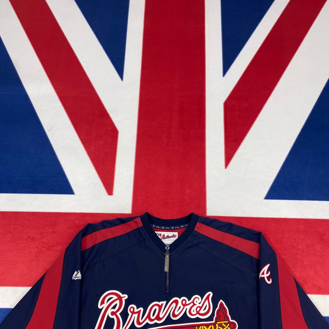 마제스틱 애틀란타 브레이브스 아노락 L 실측 XL  상품이미지3