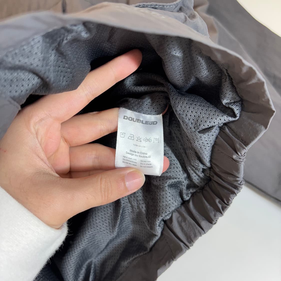 FREE 더블제이디 먹그레이 유틸리티 바람막이 자켓 상품이미지5