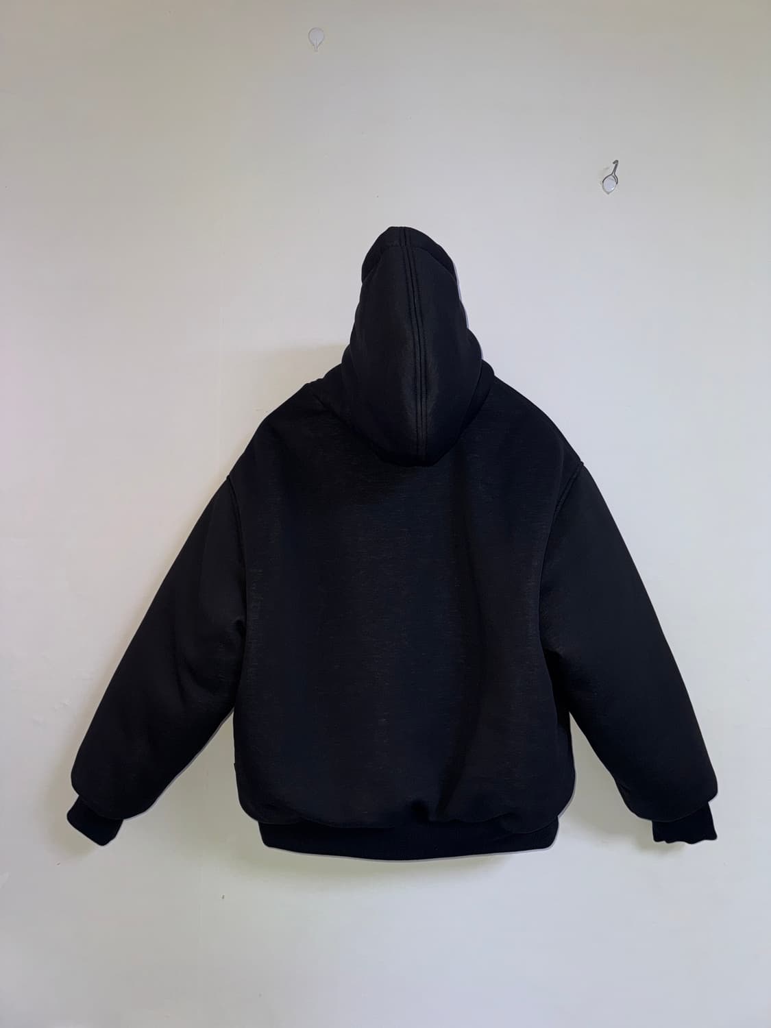 슈프림 노스페이스 다운 필드 집업 후드 패딩 블랙 m 새상품 상품이미지2