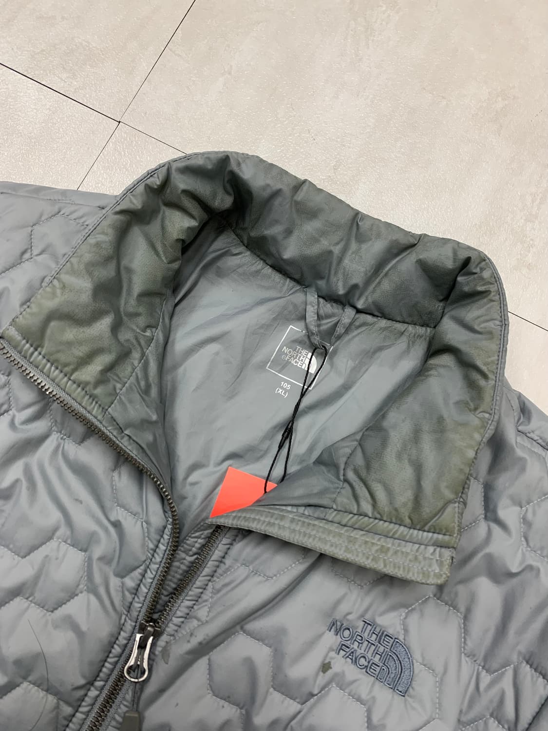 노스페이스 그레이 경량패딩 #237 상품이미지5
