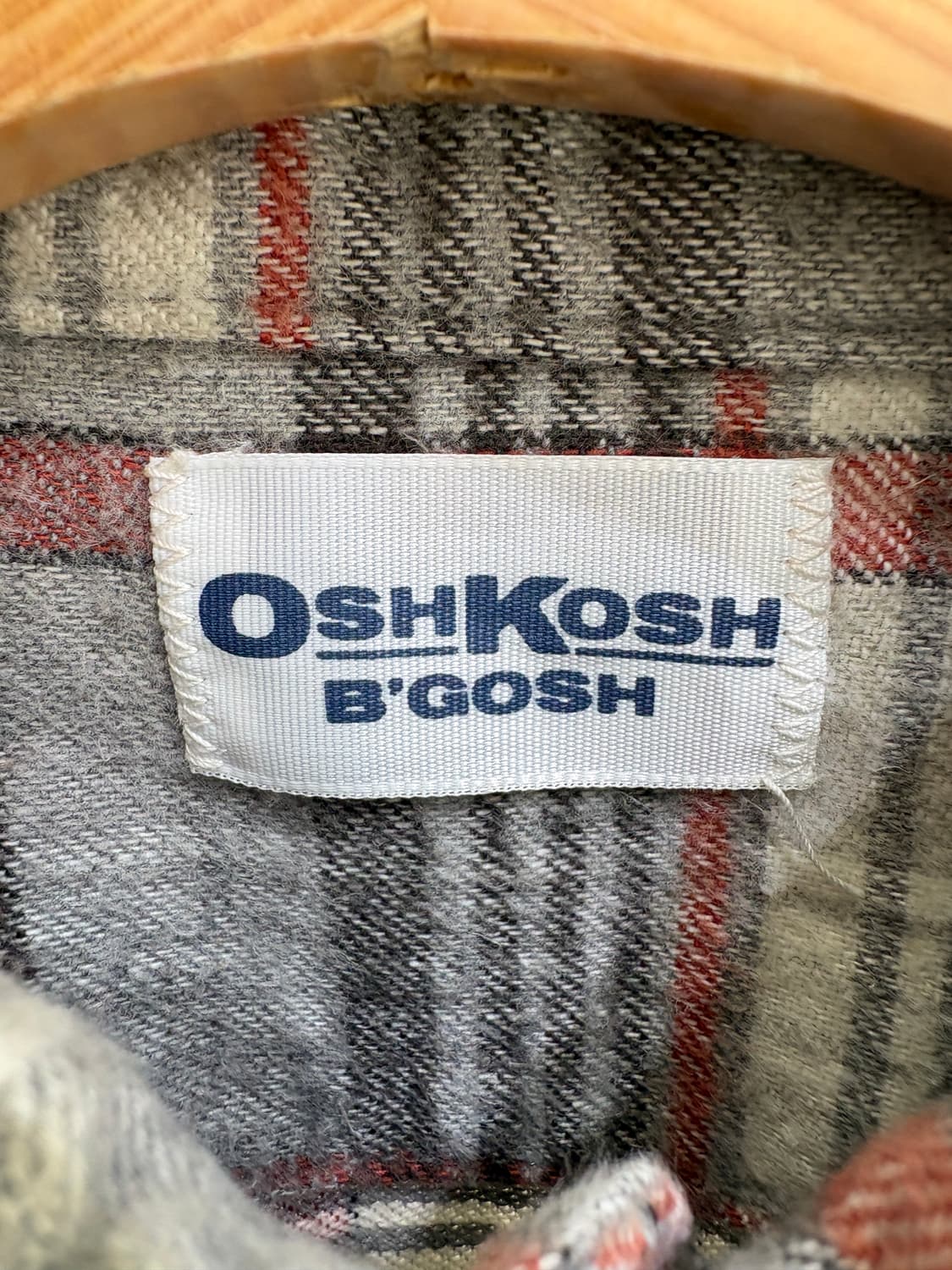 OSHKOSH B GOSH (Made in USA) 체크셔츠 상품이미지6