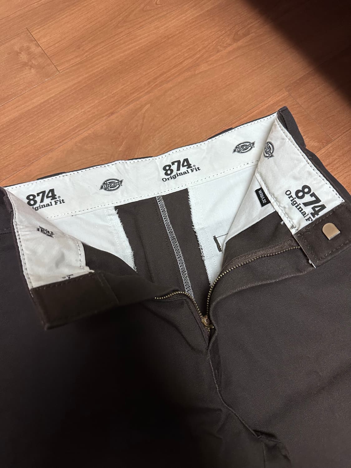 DICKIES 874 워크팬츠 다크브라운 30 상품이미지4