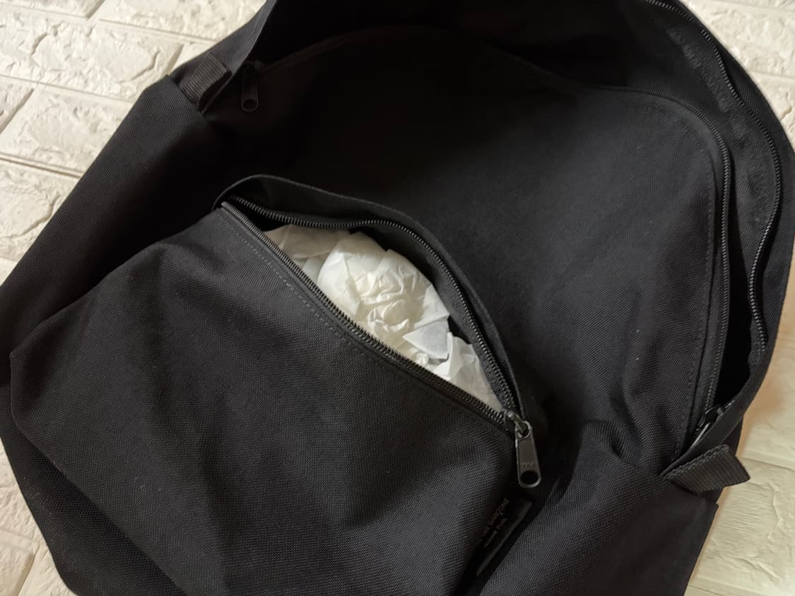 꼼데가르송 옴므플러스 백팩 블랙 미디움 M  상품이미지6