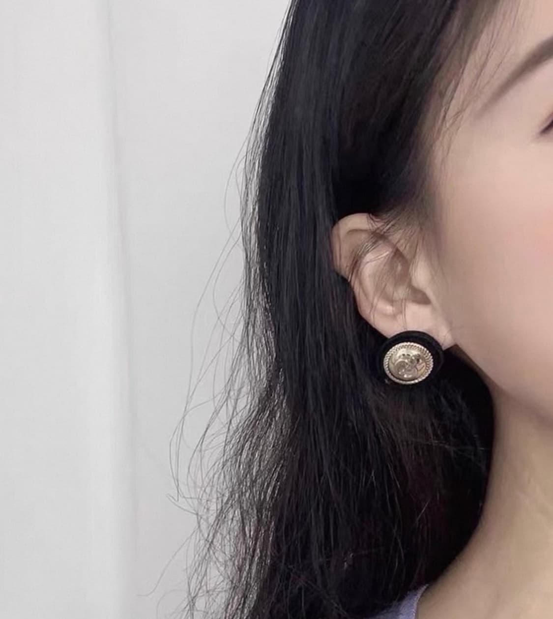 셀린느 골드 포인트 이어링 상품이미지4