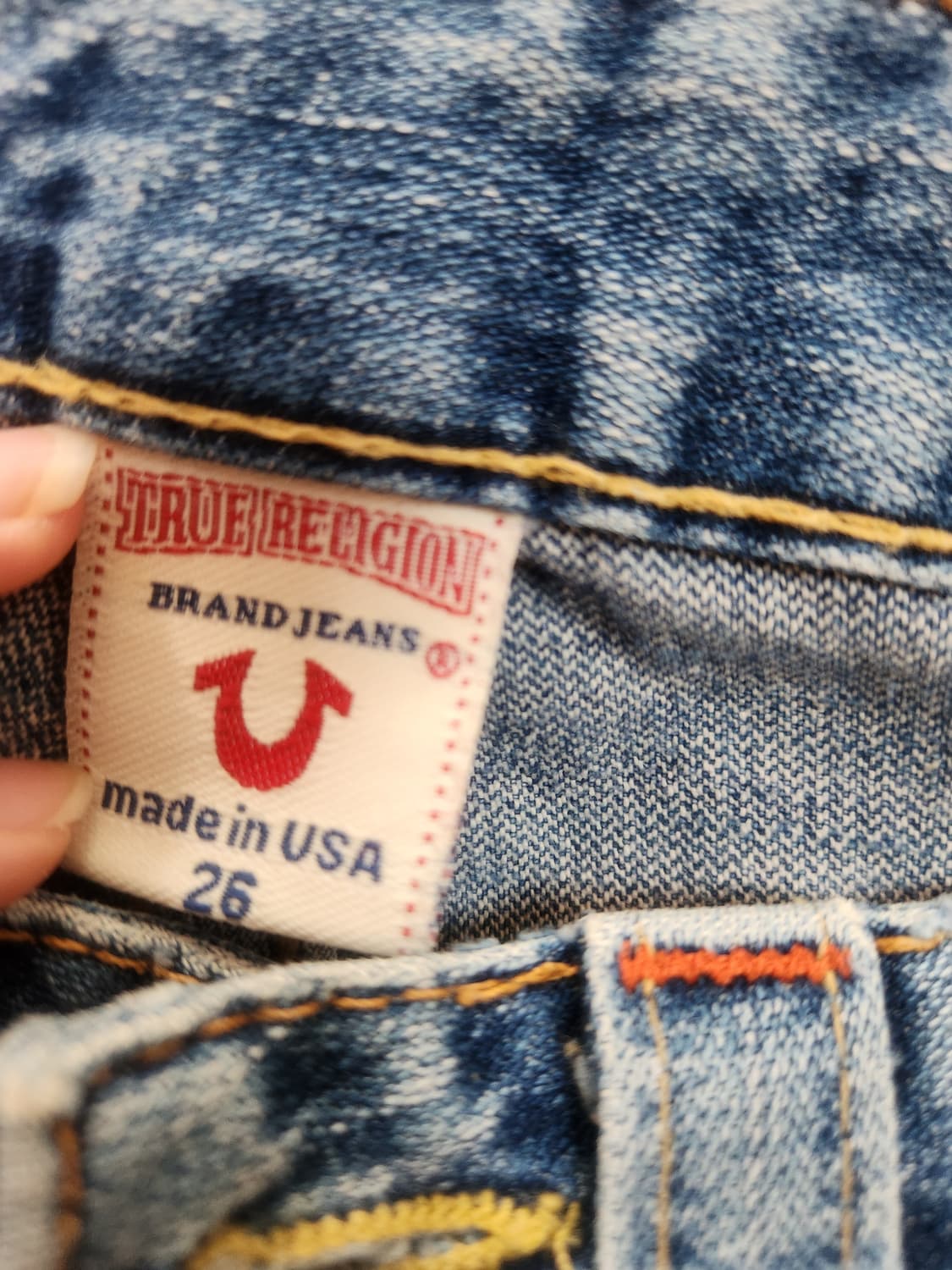 트루릴리젼 부츠컷 청바지 상품이미지5