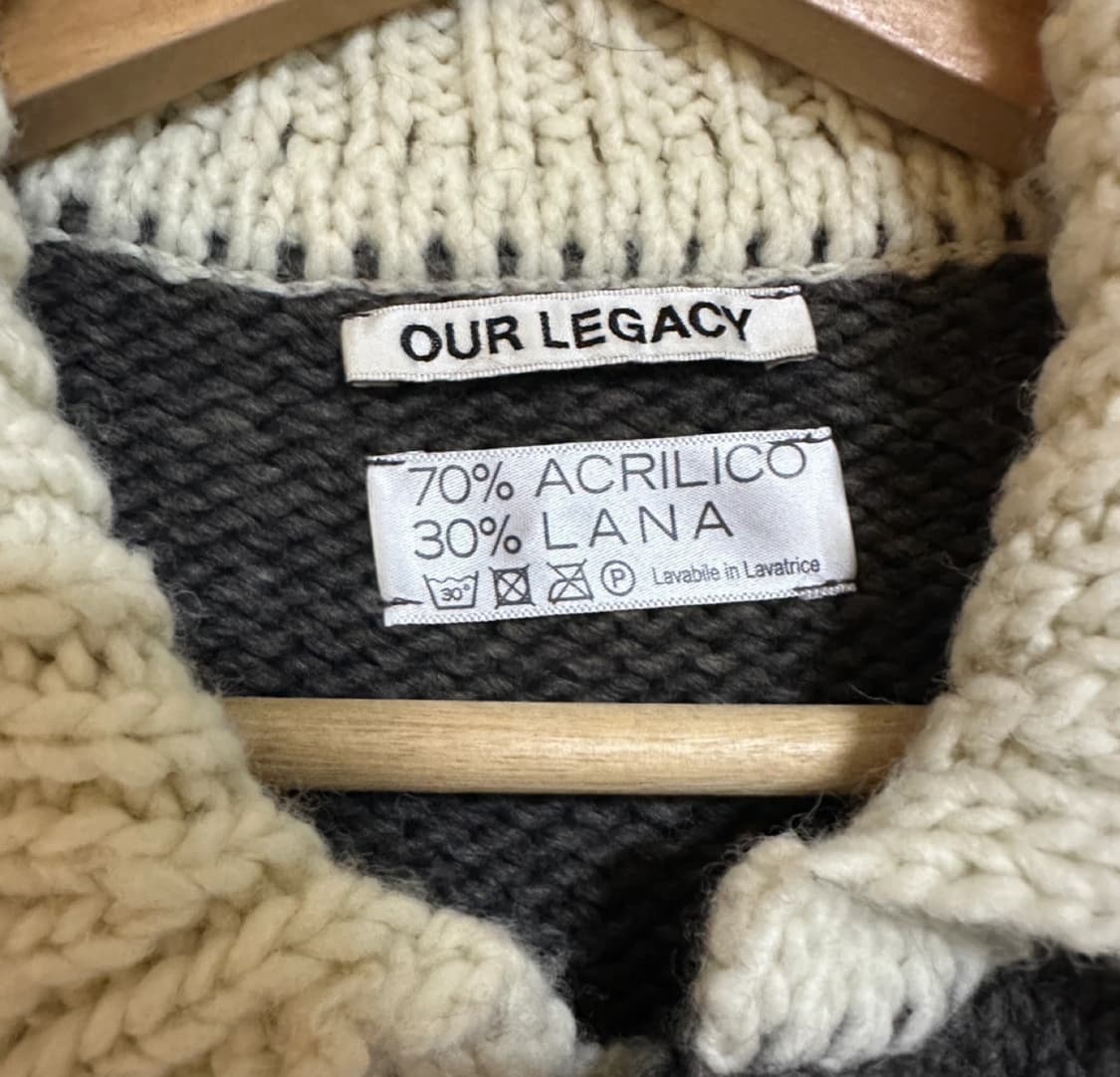 아워레가시 빅피케 니트 상품이미지2