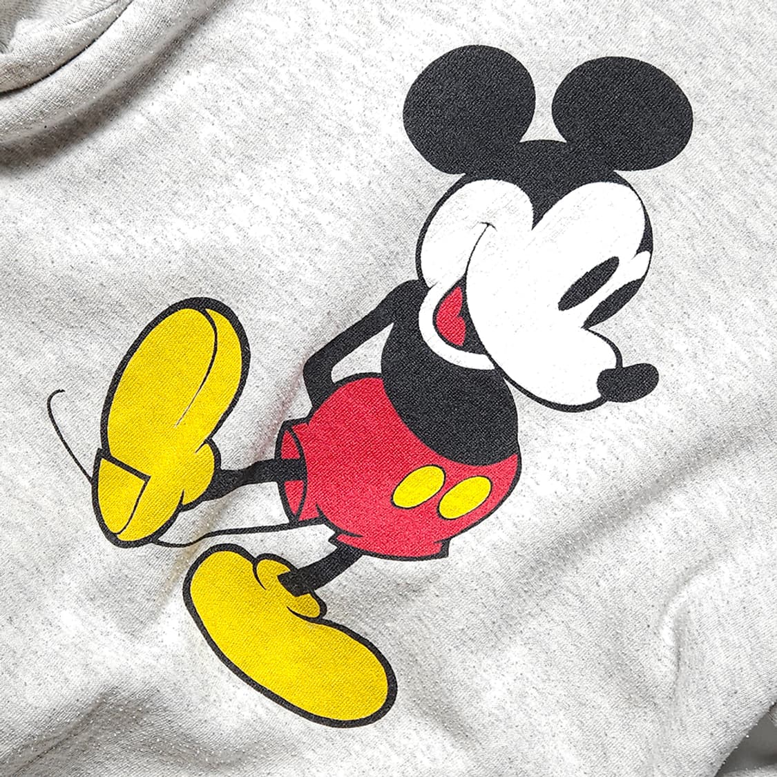 90s USA 빈티지 DISNEY 디즈니 미키마우스 프린팅 스웻셔츠 상품이미지2
