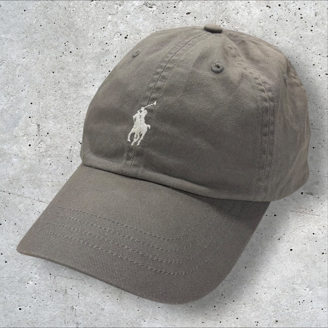 폴로 랄프로렌 볼캡 모자 그레이 상품이미지1