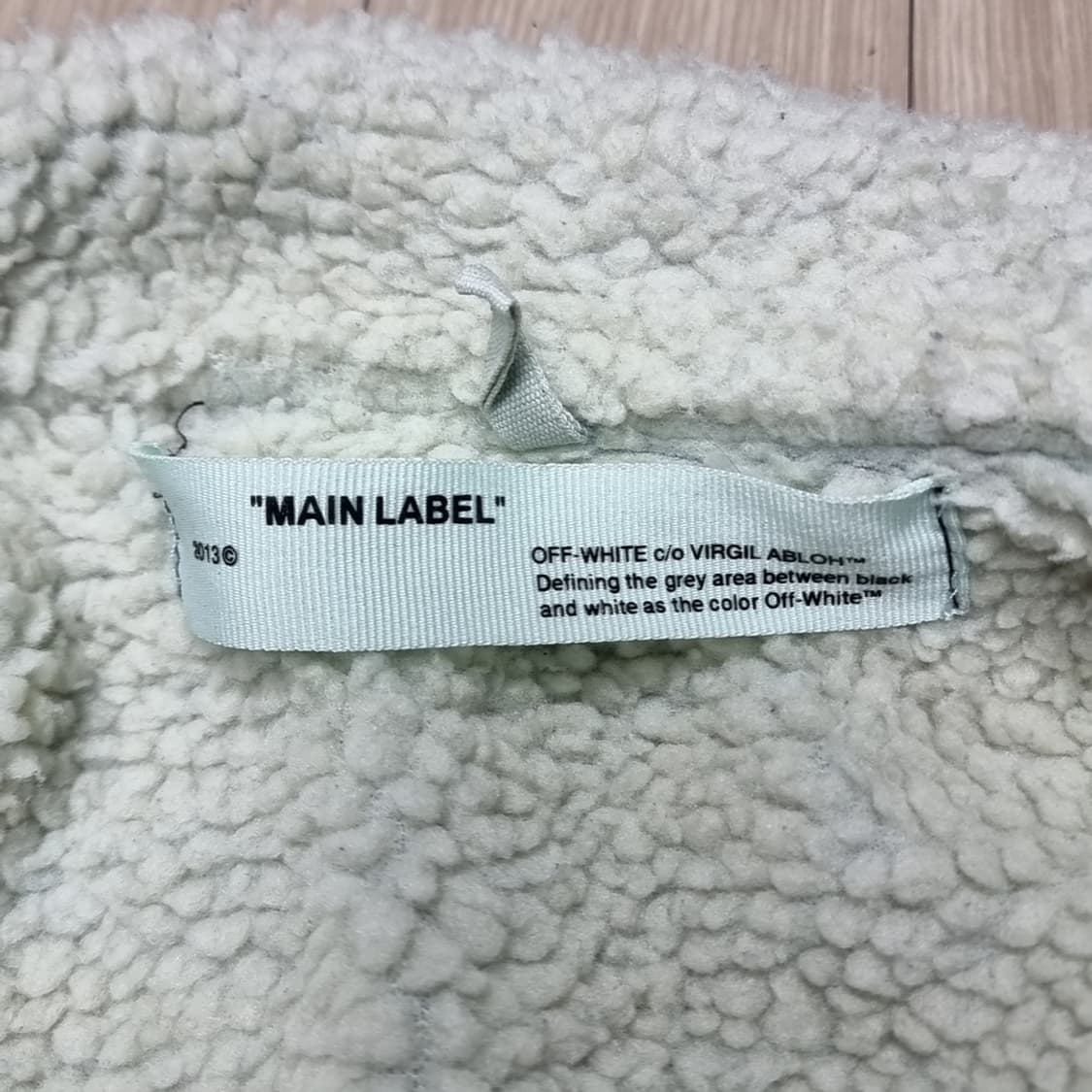 Off-White 오프화이트 데님 쉐르파 자켓 2019(100-105) 상품이미지3